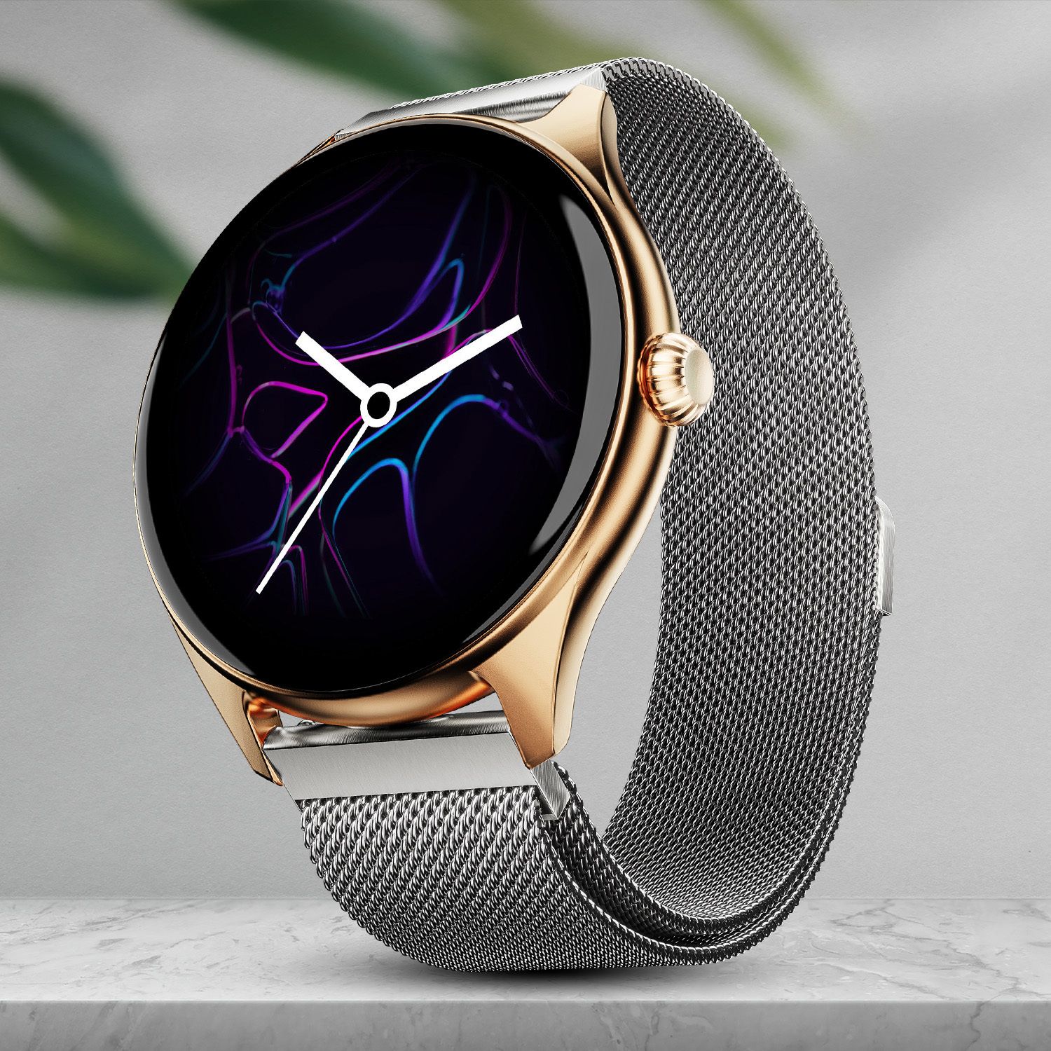 Fire-Boltt Ninja Talk 35.3mm (1.39) Round Bluetooth Calling Metal Body,120 Sports Modes Smartwatch-picture-23