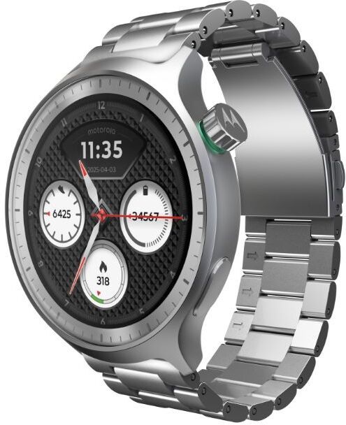 MOTOROLA Moto Watch 1.4" OLED, AOD, Dual band GPS, Powered by Polar, Android only Smartwatch-picture-22