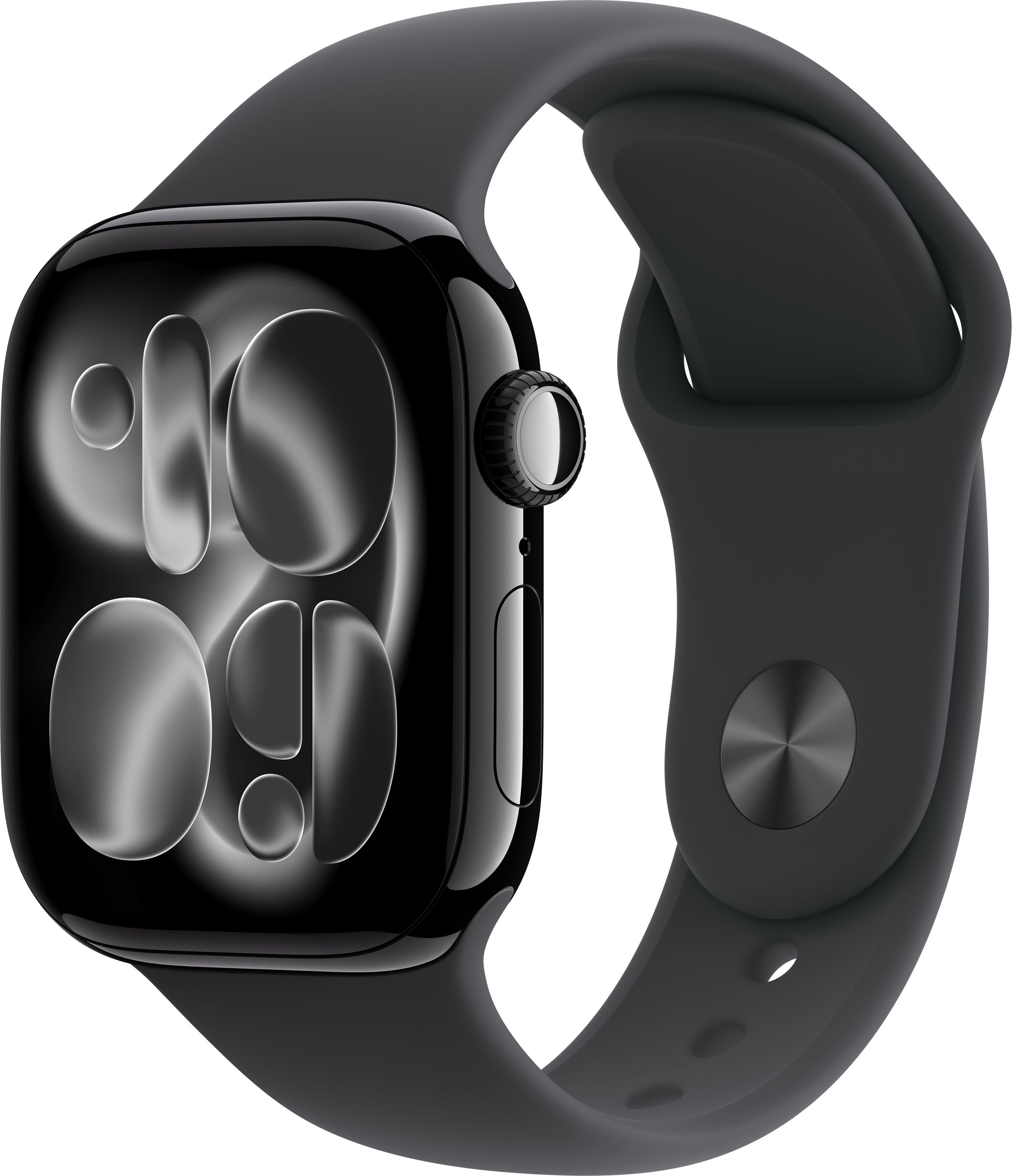 Apple Watch Series 11 GPS 46mm Jet Black Aluminium Case Black Sport Band - S/M-picture-14