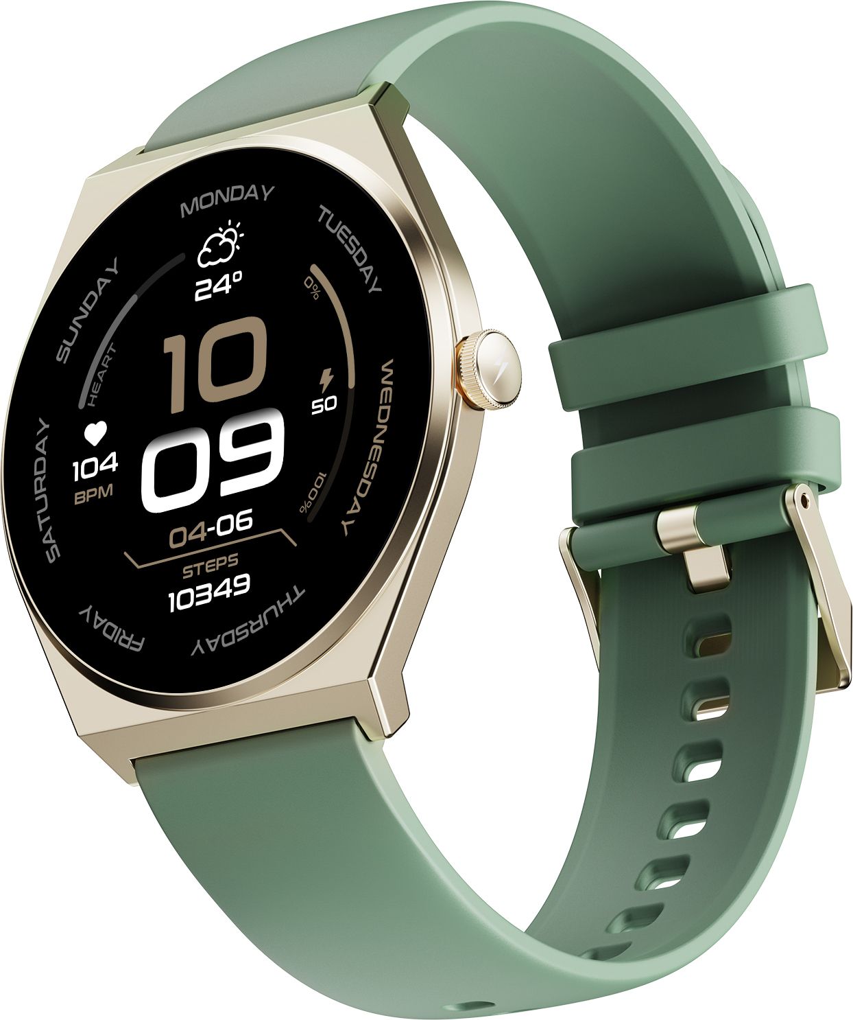 Fire-Boltt Legacy Nova 1.43 inch Ultra Slim AMOLED Wireless Charging Rotating Crown BT Call Smartwatch-image-19