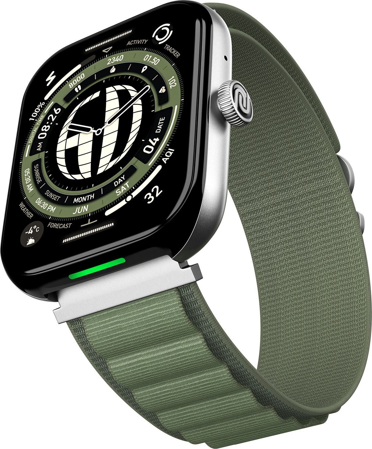 Noise Ultra 3 Luminary 1st Ever Personalised Alert, 1.96" AMOLED Display,Metallic Dial Smartwatch-picture-18