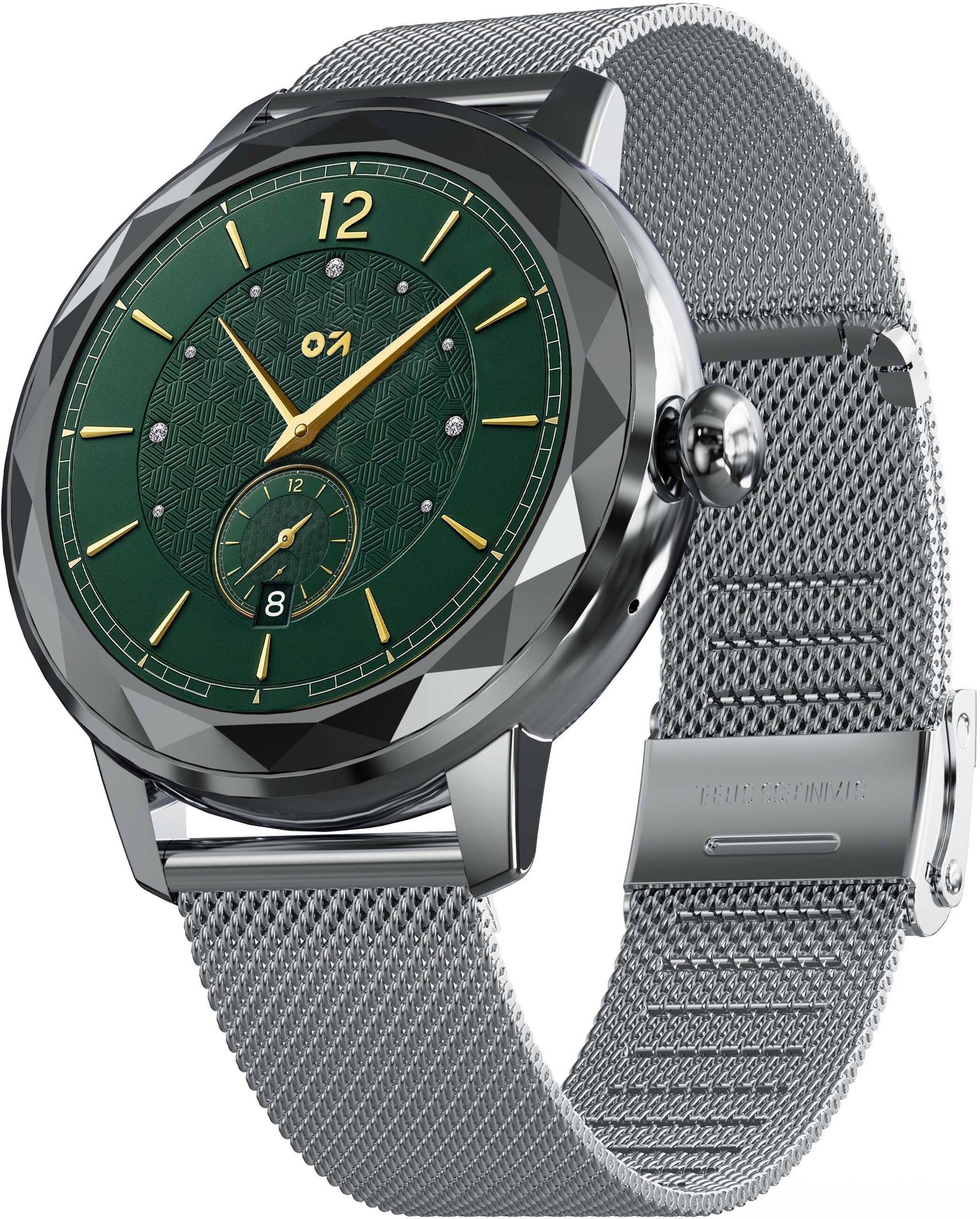 GOBOULT Alora 1.19" AMOLED,Diamond-cut dial, 800 Nits Brightness, Working Crown Smartwatch-picture-32