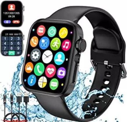 Yash Enterprises PulseWave Smart Band Watch T500 T800 Men BT Call X8 Ultra Smartwatch-image-9