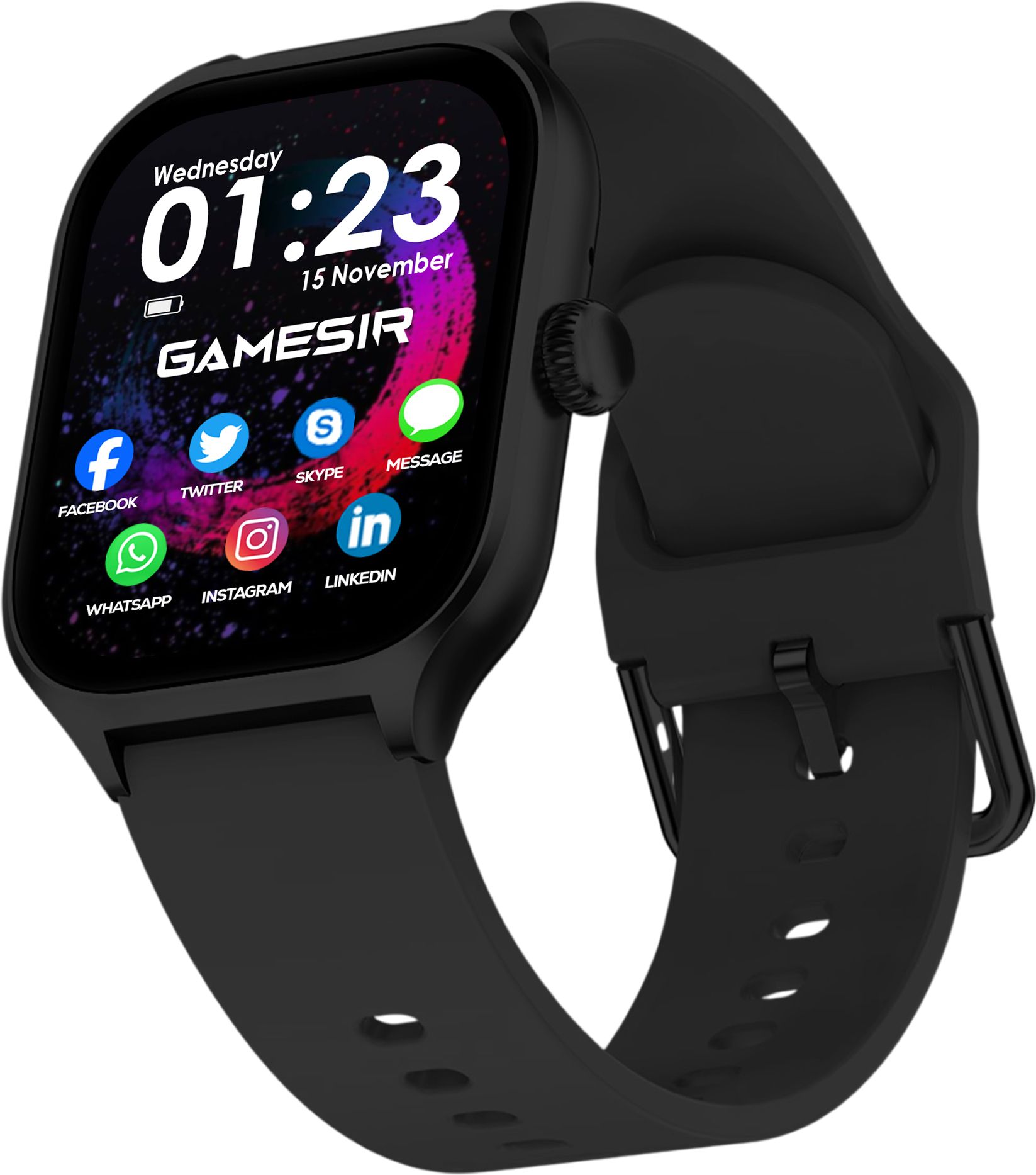 GameSir Newly Launched H16 2.0" Square Dial watch, Full Touch Display, Bluetooth Calling Smartwatch-picture-31