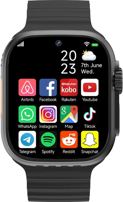 PNDT52 T10 Ultra 2.09 Infinite Display, Series 8 Smart Watch with Bluetooth Calling A9 Smartwatch image 1