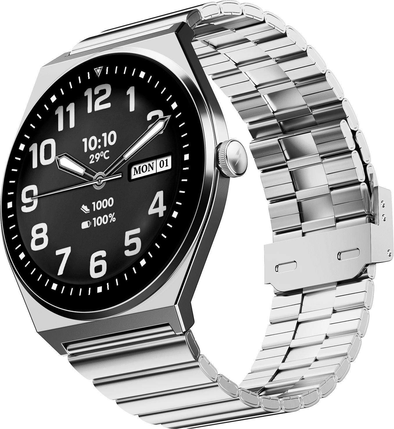 Fire-Boltt Legacy Nova 1.43 inch Ultra Slim AMOLED Wireless Charging Rotating Crown BT Call Smartwatch-picture-35
