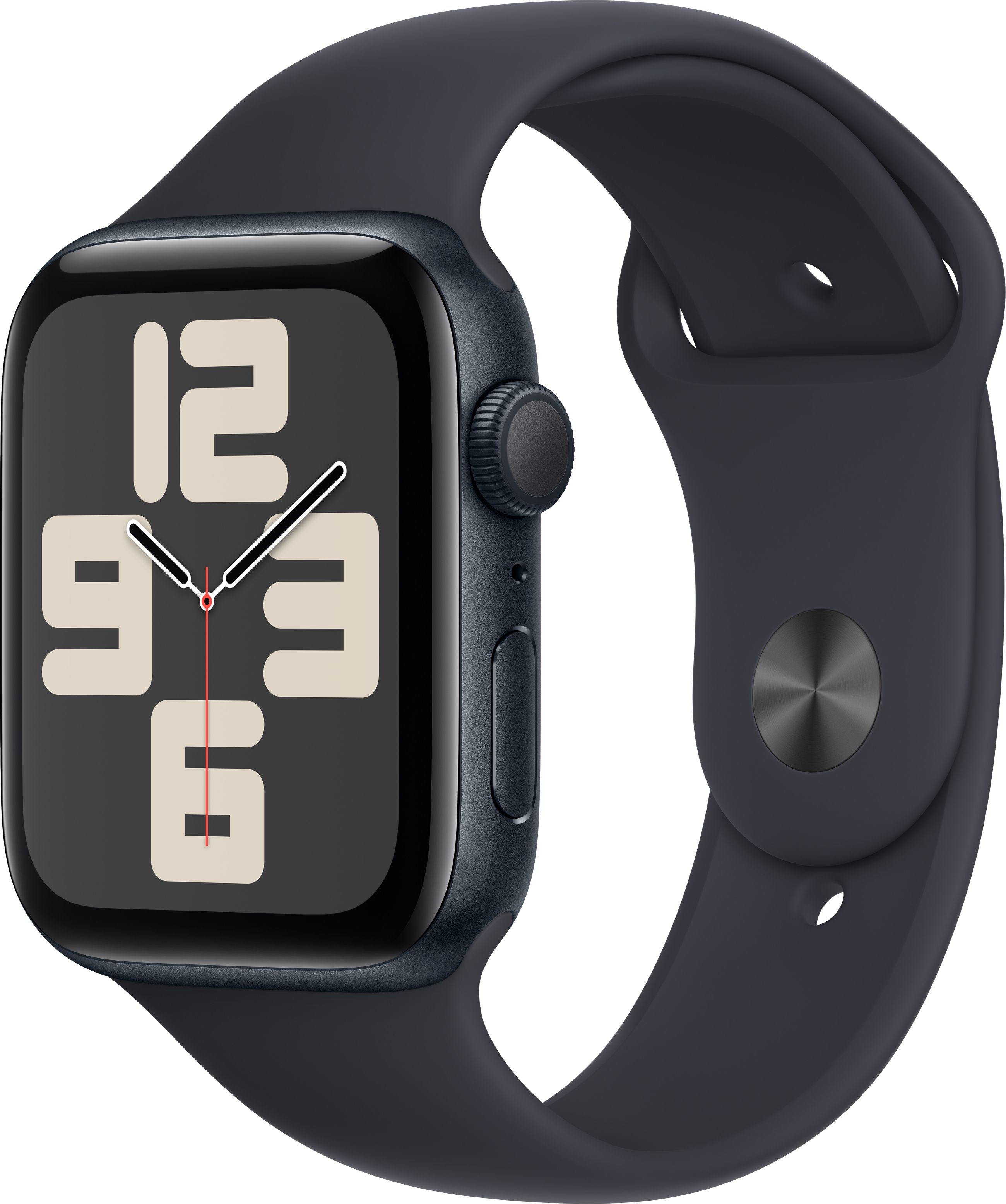 Apple Watch SE GPS 44mm Midnight Aluminium Case with Midnight Sport Band - S/M-image-14