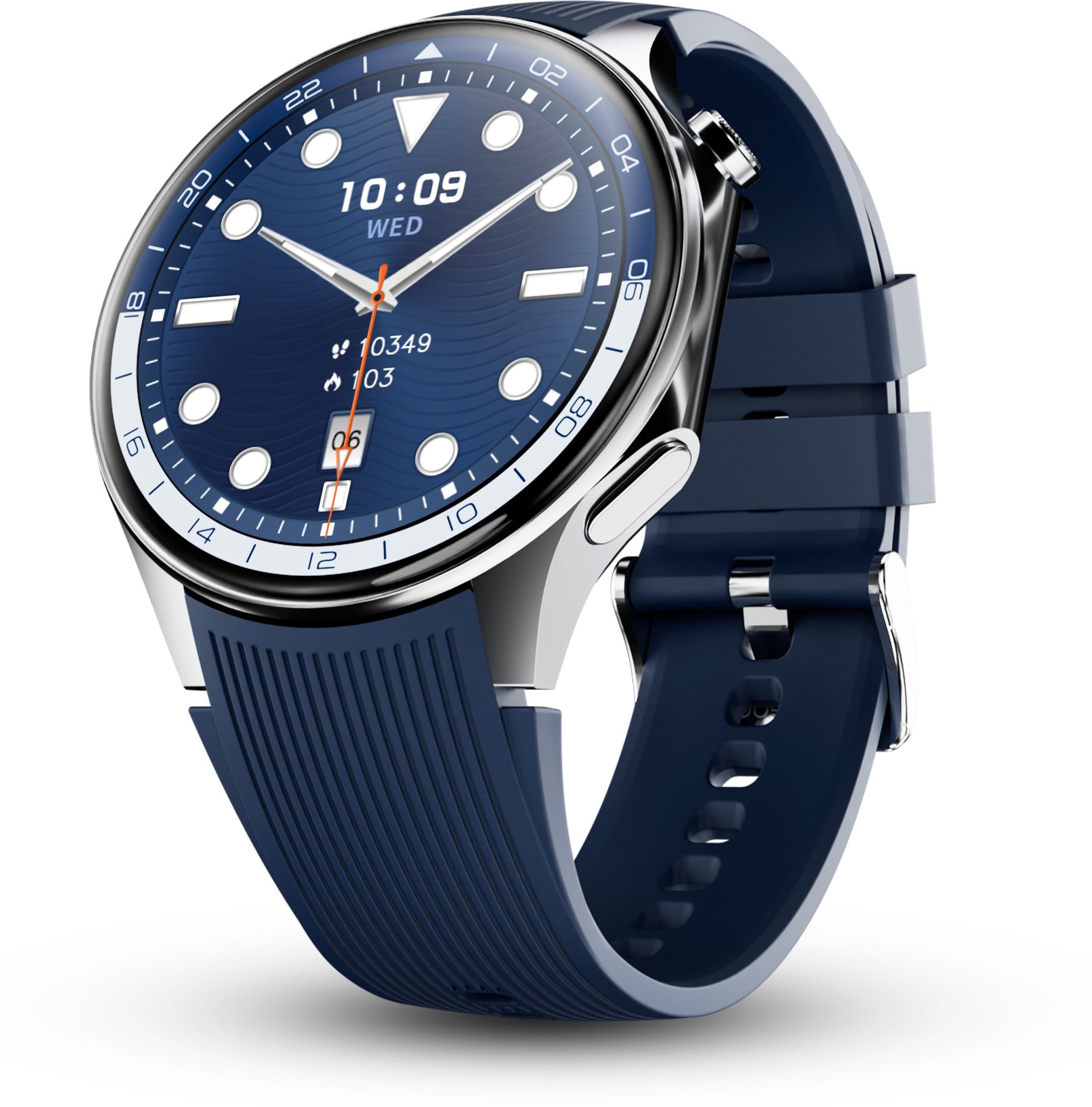 Pebble Gravity 1.43inch AMOLED,700 Nits Brightness BT Calling,QR Pay & Digital Compass Smartwatch-image-13