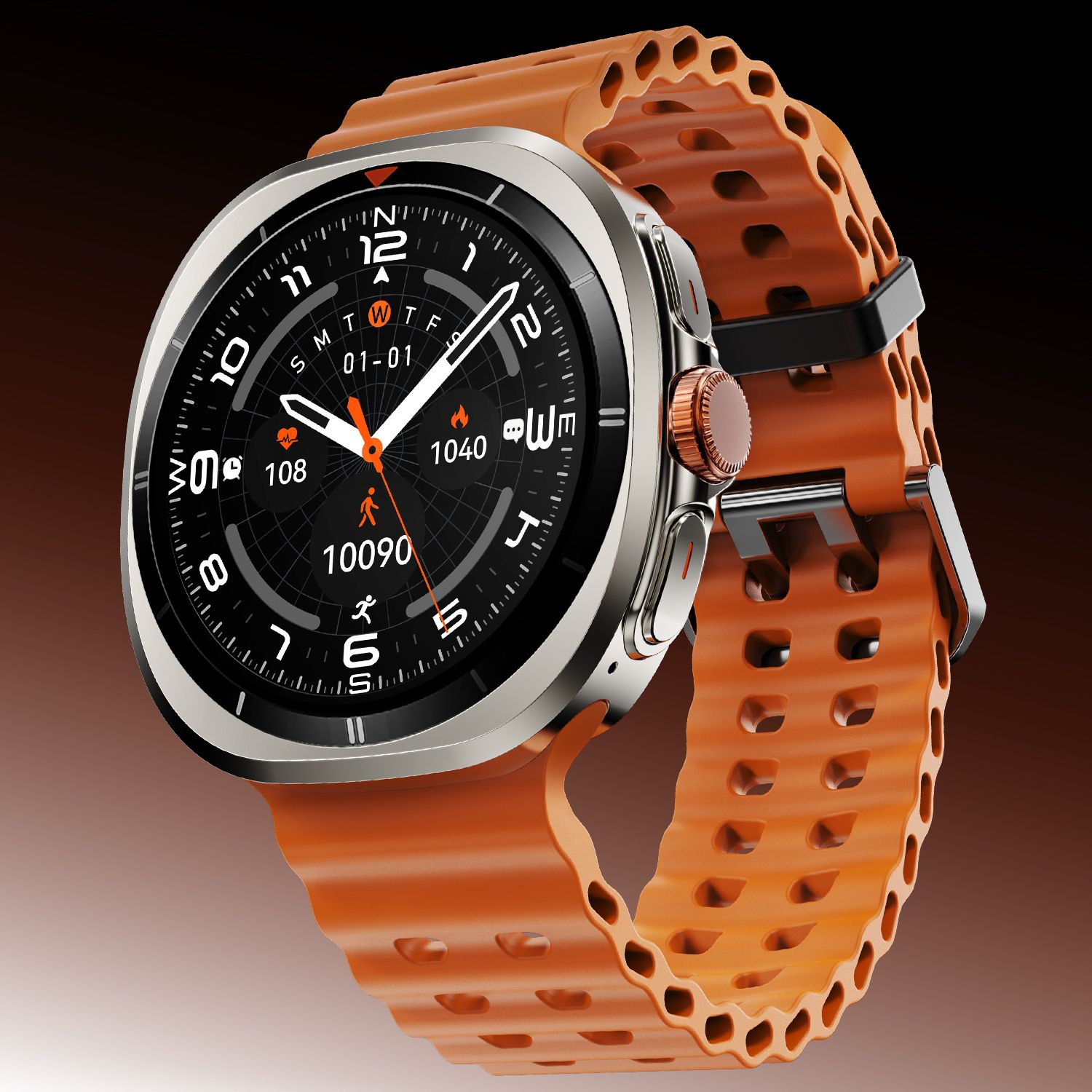 Fire-Boltt Axiom 1.43" AMOLED Display Smartwatch BT Calling, Wireless Charging & Metal Case Smartwatch-picture-33