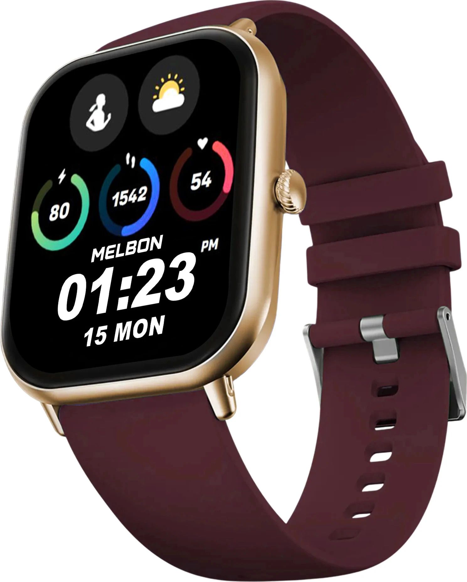 Melbon Bluetooth Calling Smartwatch Metal Body, 120+ Sports Modes, Voice Assistant,IP67 Smartwatch-picture-35