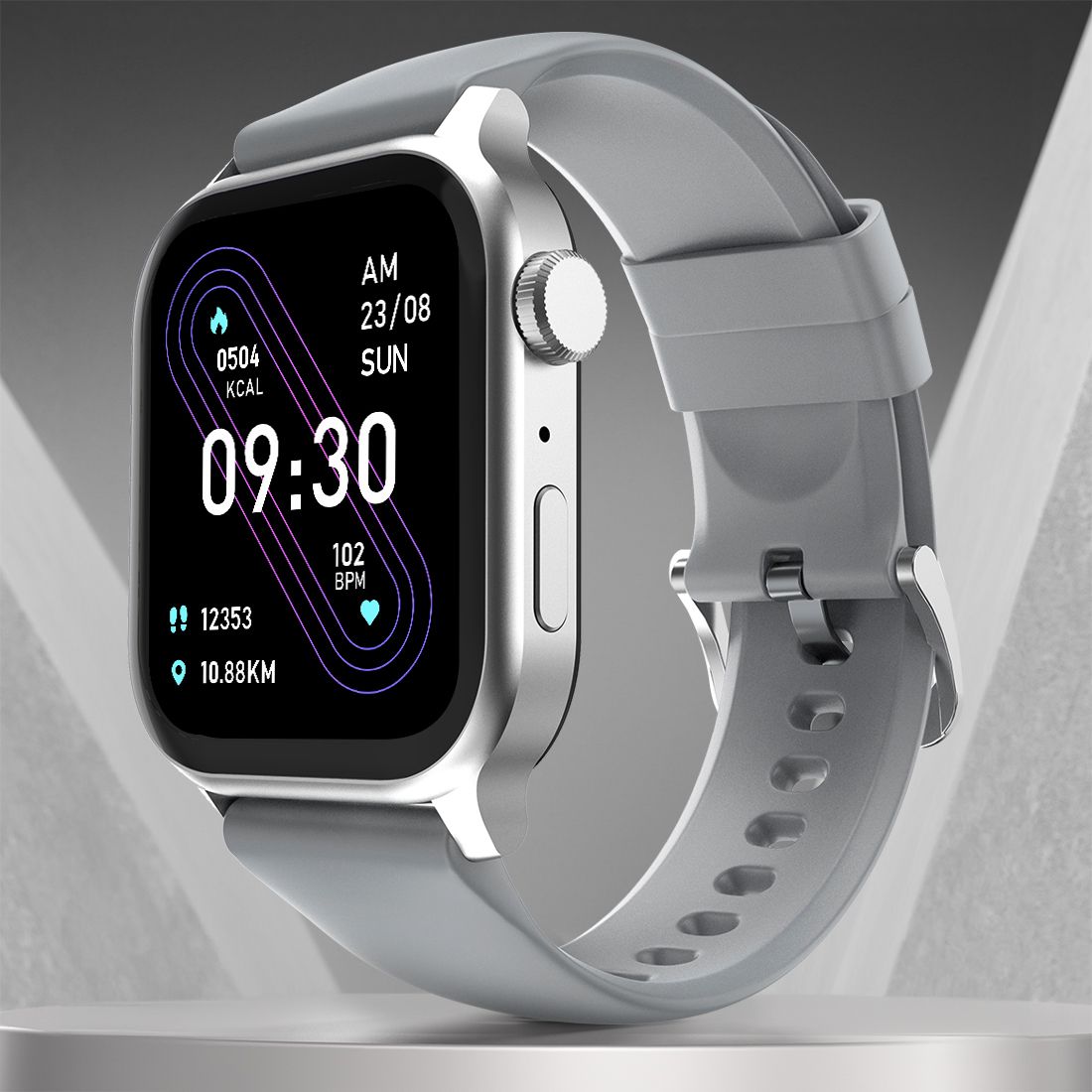 Fire-Boltt Rise Bluetooth Calling 47mm (1.85), Metal Bod & Rotating Crown, 123 Sports Smartwatch-picture-28