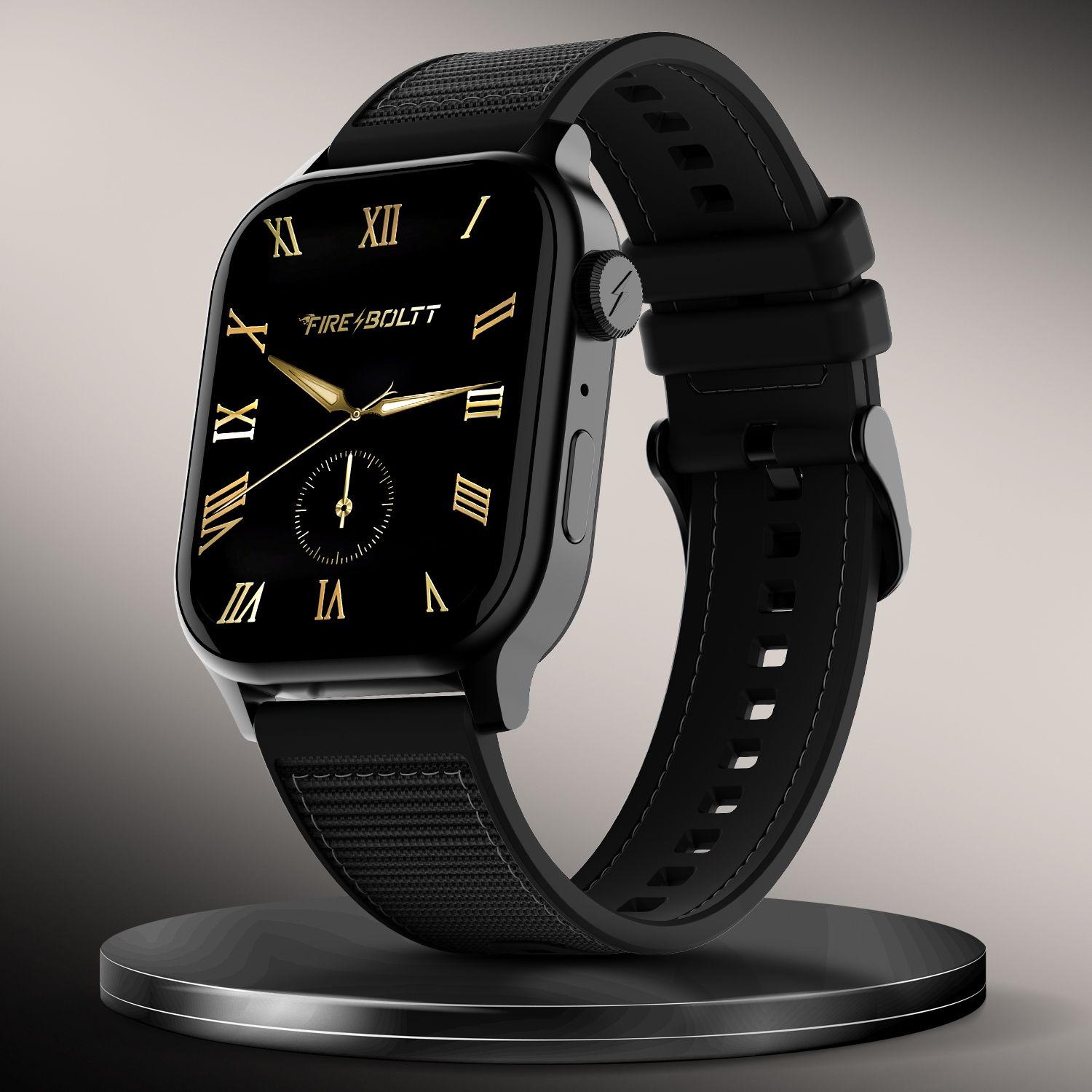 Fire-Boltt Rise Force 1.85 BT Calling, Nylon Fluoroelastomer Hybrid Strap Rotating Crown Smartwatch-picture-44