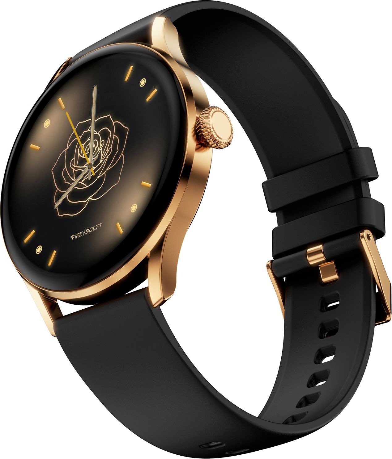 Fire-Boltt Glitz 1.19 AMOLED Display, Rotating Crown, 1000 Nits, BT Call, Metal Body Women Smartwatch-image-25