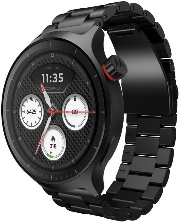 MOTOROLA Moto Watch, 1.4" OLED, AOD, Auto-Brightness, Dual band GPS, Powered by Polar Smartwatch-picture-20
