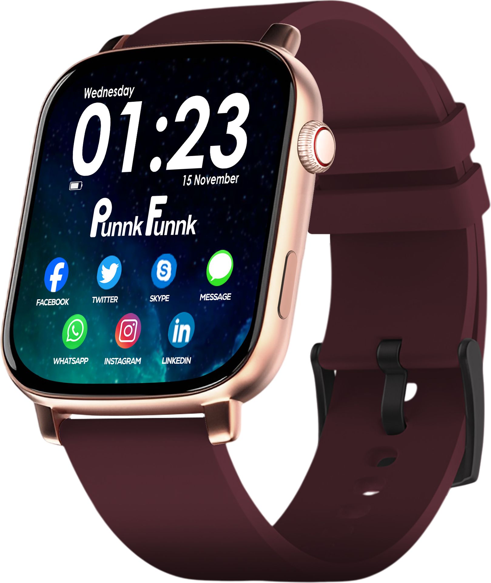 PunnkFunnk Edge-Lite | 1.99" AMOLED Display | BT Calling | AI Voice | Music Play | Fitness Smartwatch-picture-42