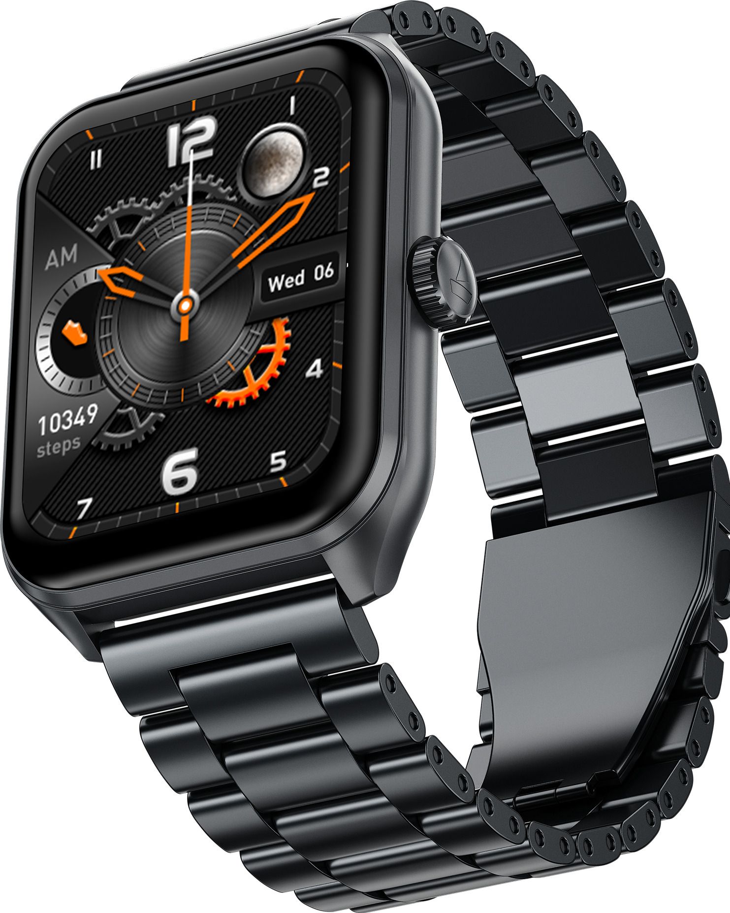 boAt Wave Fury Pro w/ 1.83'' HD Display, Metal Body, BT Calling & Functional Crown Smartwatch-image-9