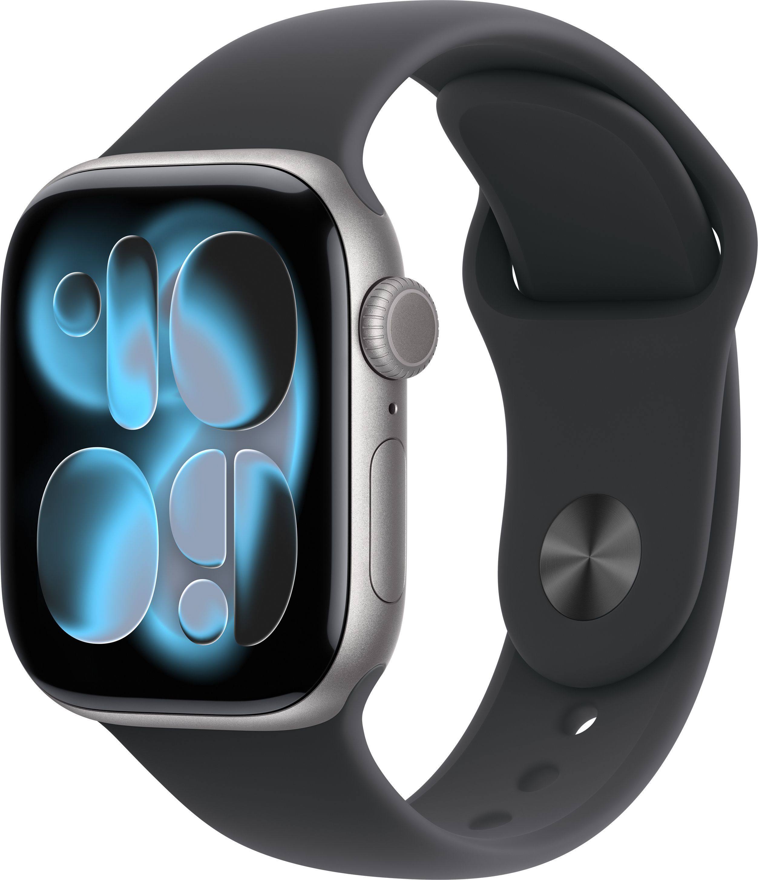 Apple Watch Series 11 GPS 42mm Space Grey Aluminium Case Black Sport Band - S/M-image-46