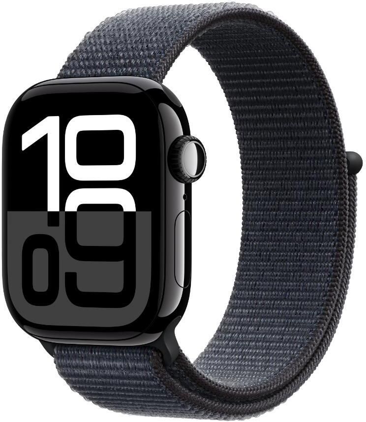 Apple Watch Series 10 GPS 42mm Jet Black Aluminium with Ink Sport Loop-image-41
