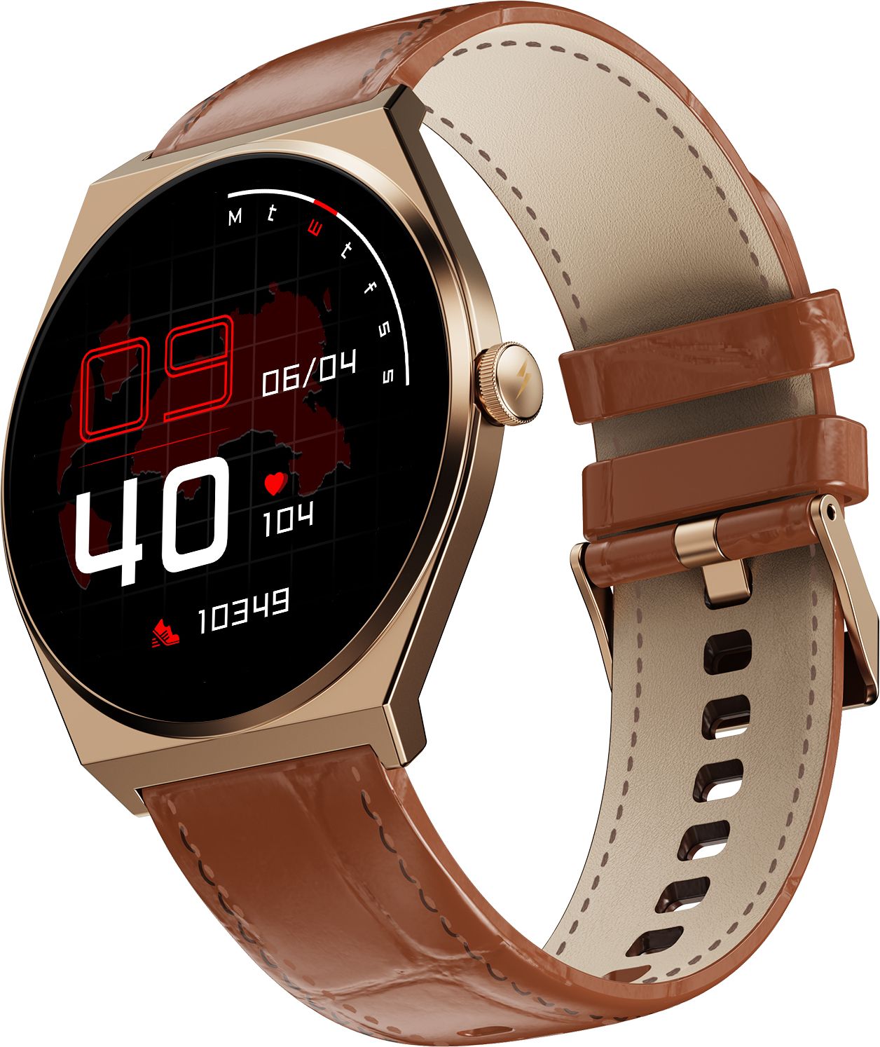 Fire-Boltt Legacy Nova 1.43 inch Ultra Slim AMOLED Wireless Charging Rotating Crown BT Call Smartwatch-image-13