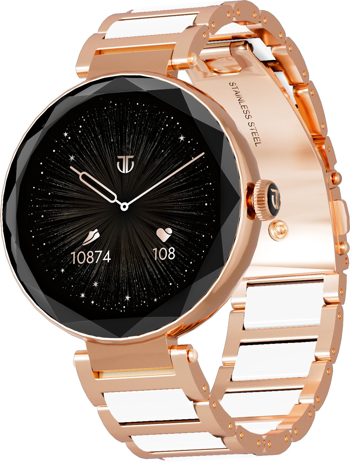 Titan Elixir 1.19'' AMOLED|Diamond Cut Design|BP Skin Temp Monitoring|BT Calling|Women Smartwatch-picture-12