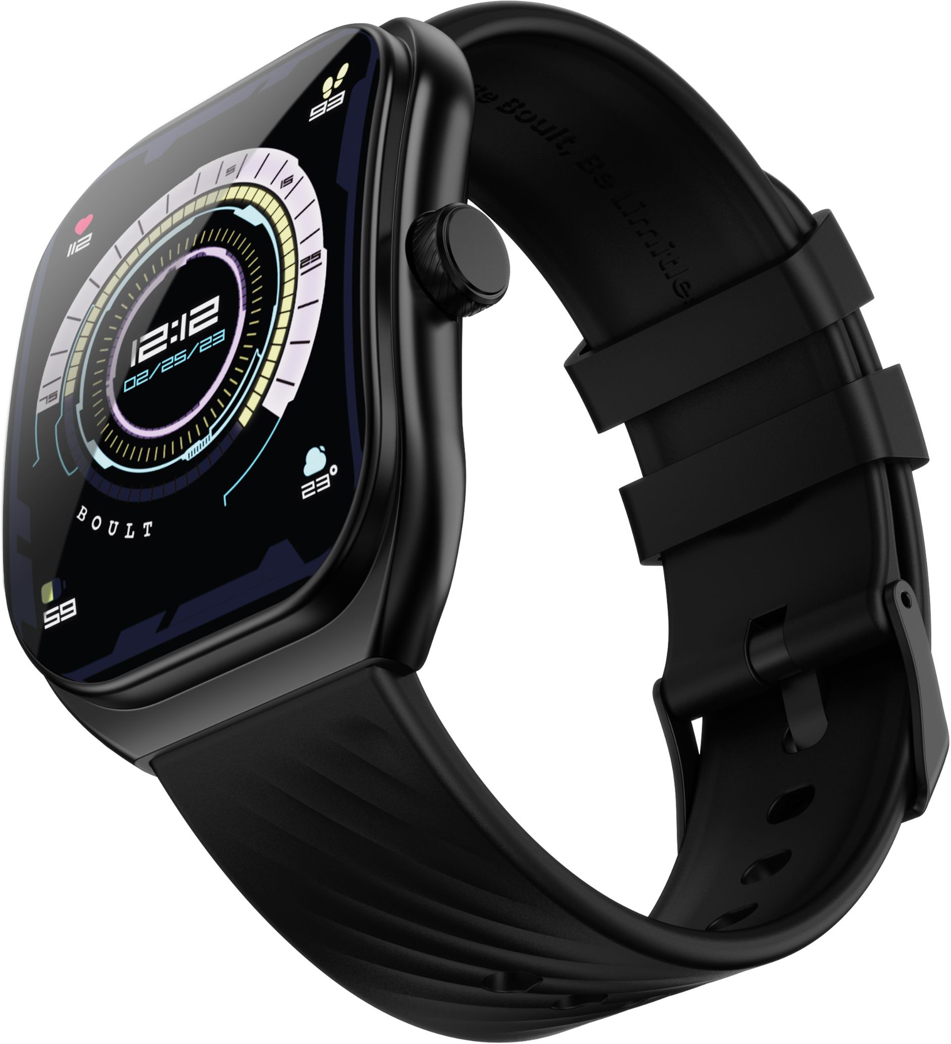 Boult Trail Pro 2.01'' 3D Curved Display + AMOLED, 600 Nits, 250+ Watch Faces, IP68 Smartwatch-picture-46