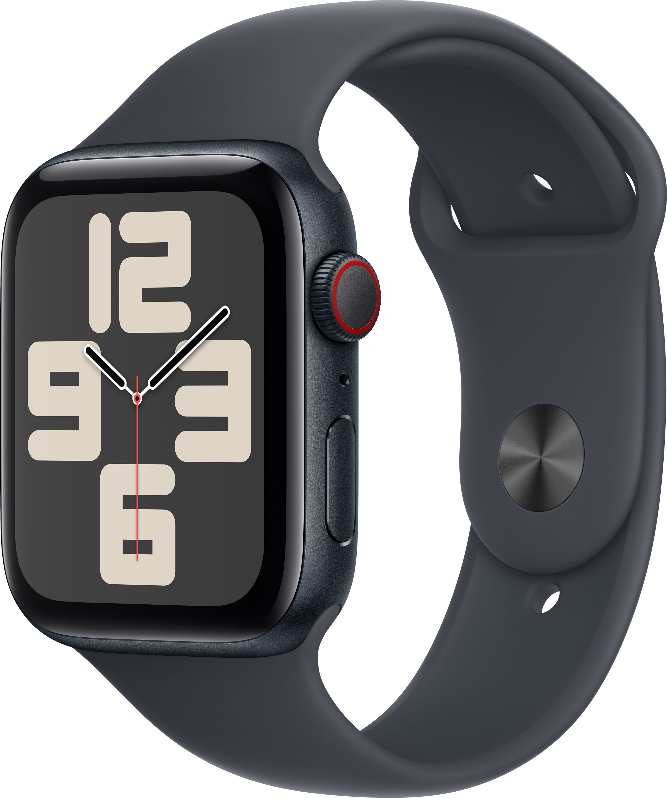 Apple Watch SE GPS + Cellular 44mm Midnight Aluminium with Midnight Sport Band-picture-34