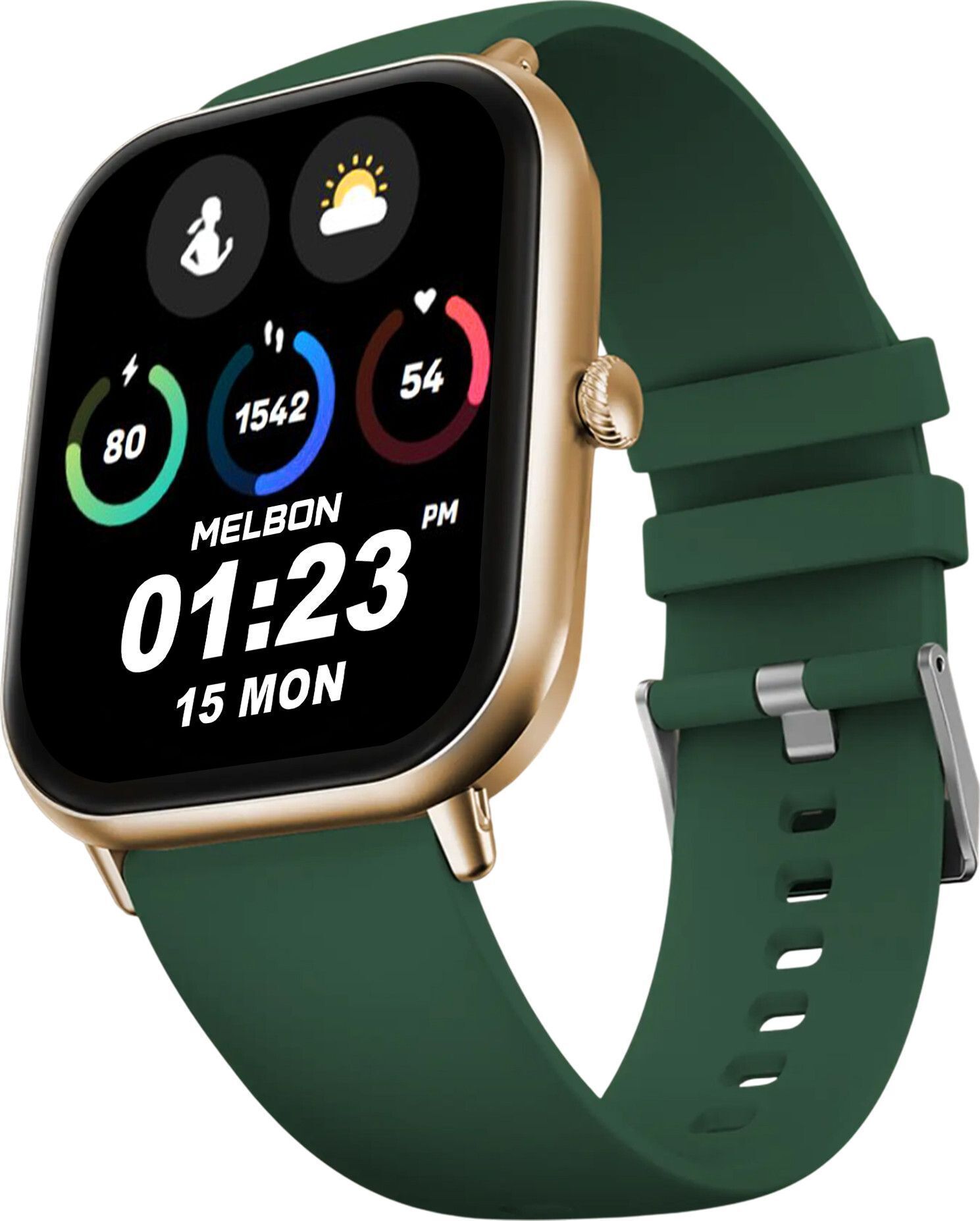 Melbon Bluetooth Calling Smartwatch Metal Body, 120+ Sports Modes, Voice Assistant,IP67 Smartwatch-image-23