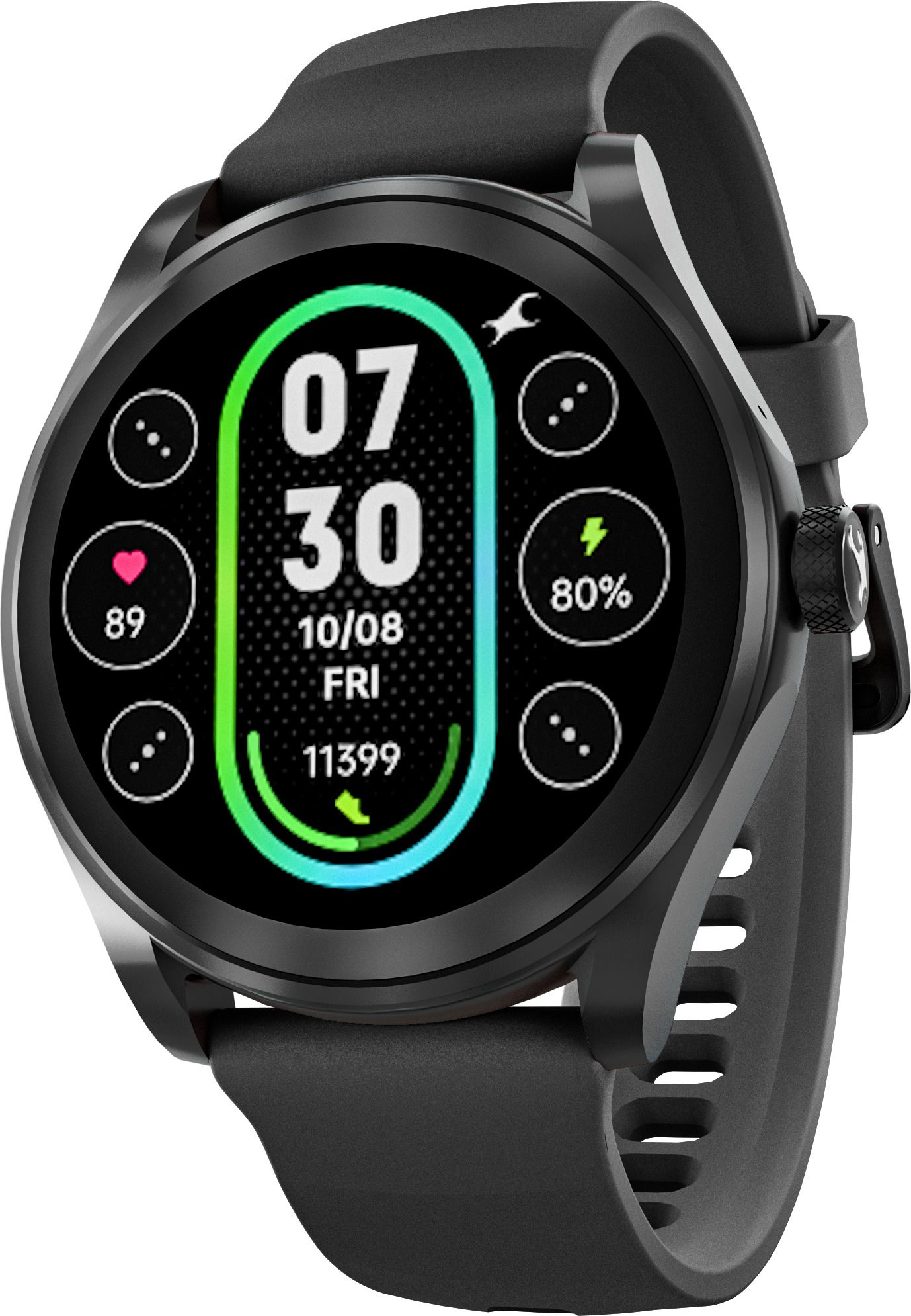 Fastrack VOX Pro,1.38inch TFT Display,Offline Voice Commands,24x7 HRM,BT Calling Smartwatch-image-49