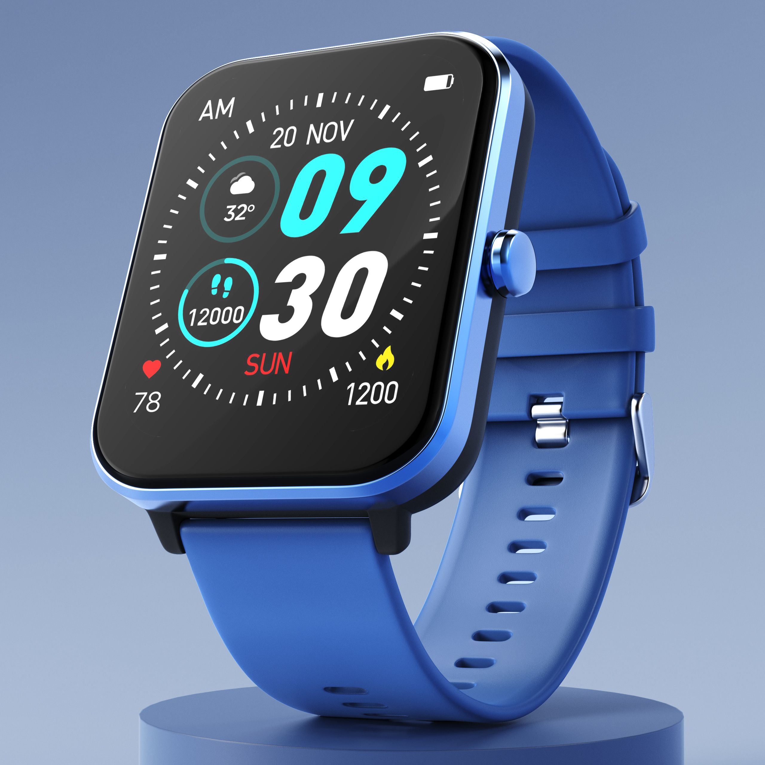 Fire-Boltt Ninja Calling Pro Plus 46.5mm (1.83) Display Bluetooth Calling, AI Voice Smartwatch-image-43