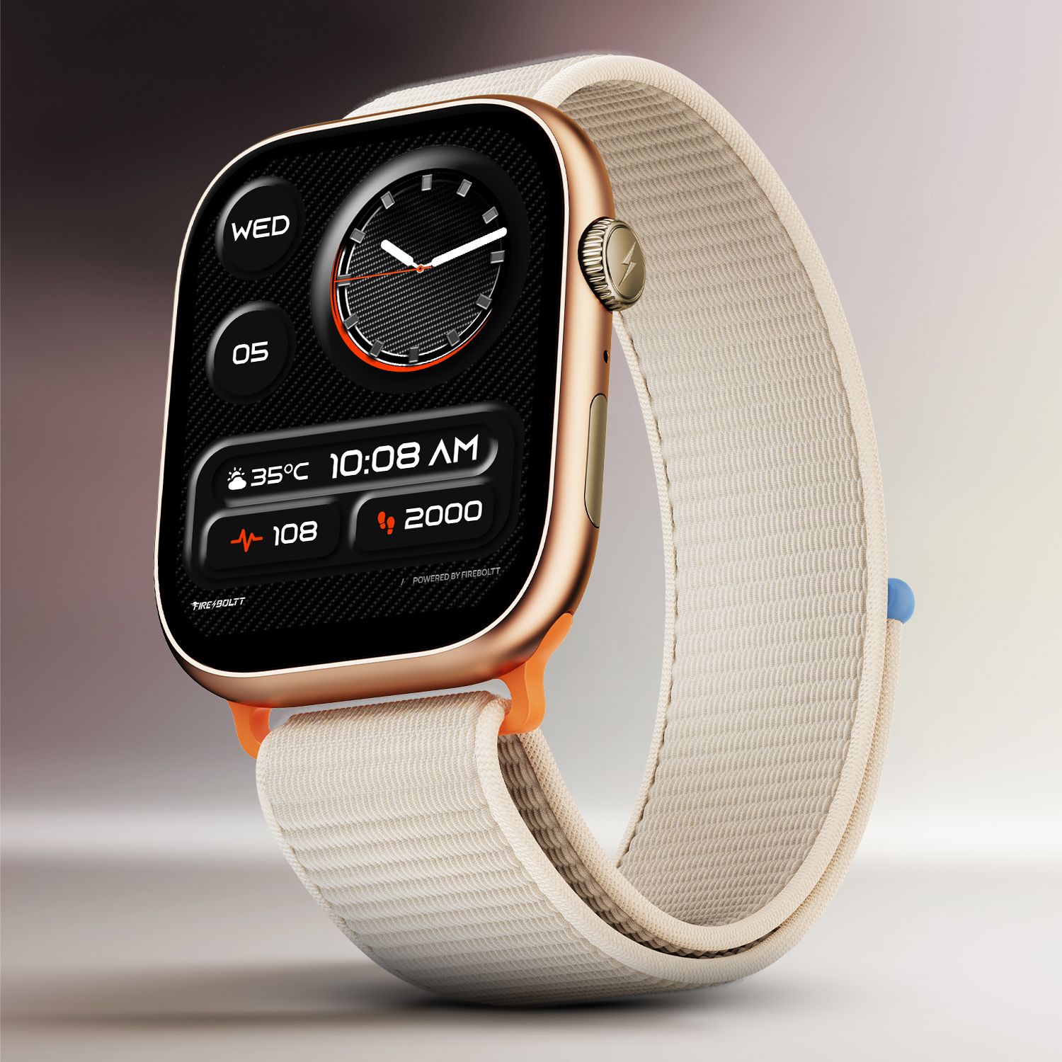 Fire-Boltt Rise X 1.96 Always On Display, Wireless Charging, Rotating Crown, Bluetooth Call Smartwatch-picture-13
