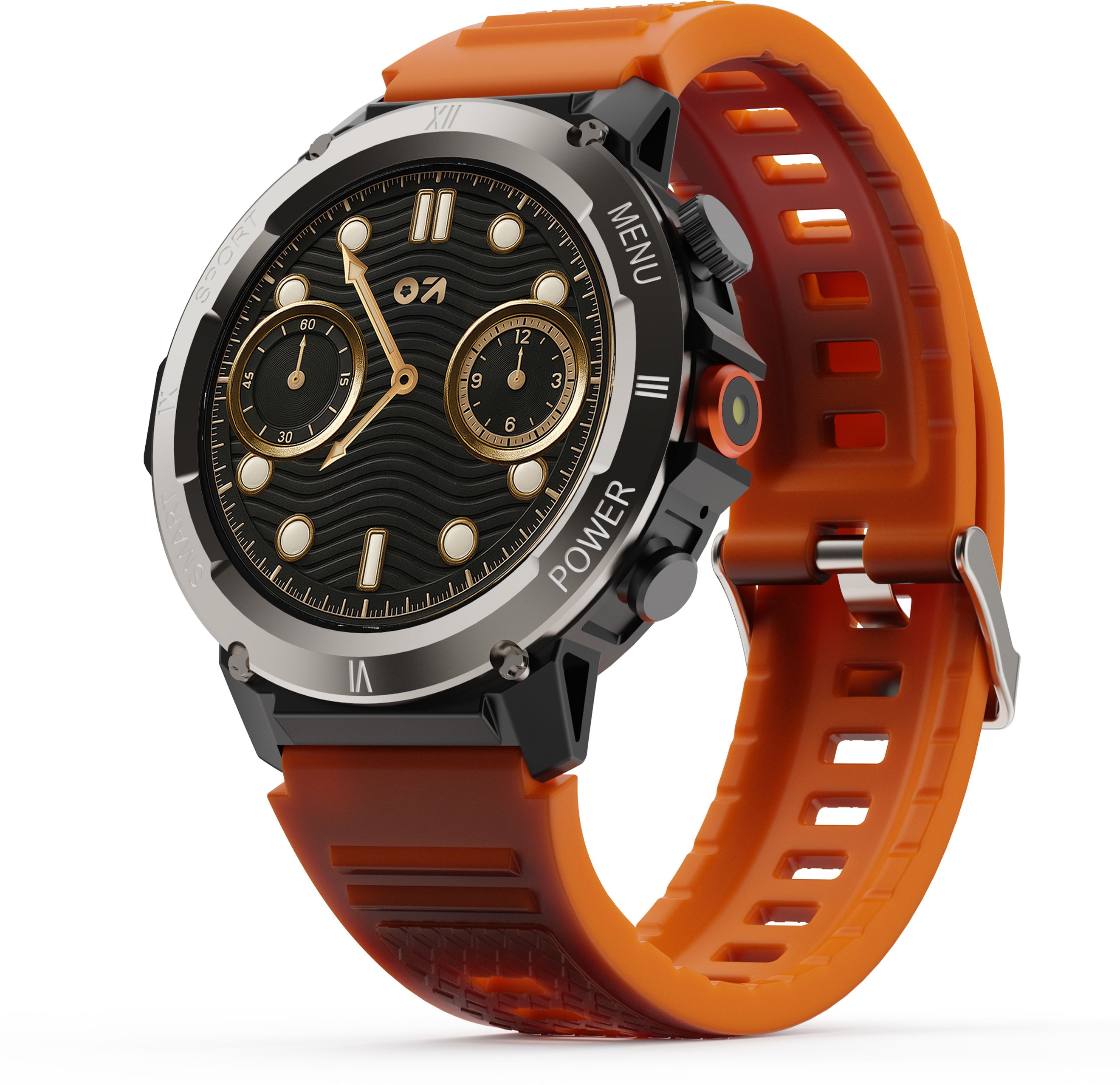 GOBOULT (formerly Boult) Tuff Hawk 1.39" HD Display, Working Crown , Quick Access Torch Smartwatch-picture-20