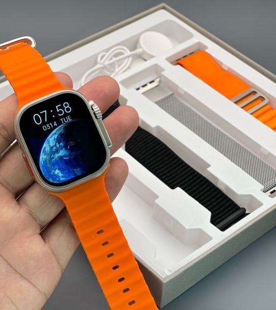 Yash Enterprises T800 Ultra Smart Watch Series 8 ORANGE522 Smartwatch-picture-23