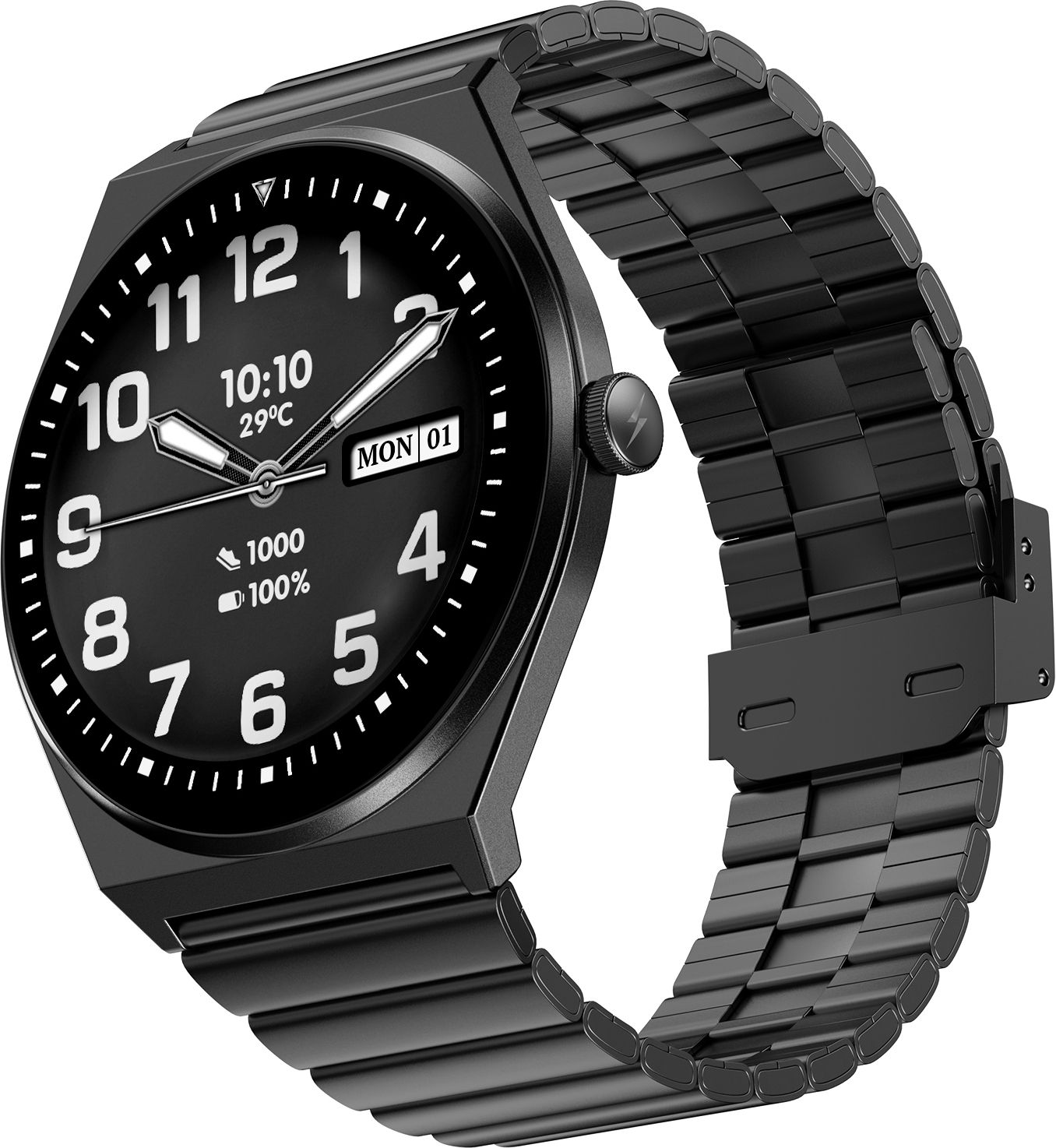 Fire-Boltt Legacy Nova 1.43 inch Ultra Slim AMOLED Wireless Charging Rotating Crown BT Call Smartwatch-image-29