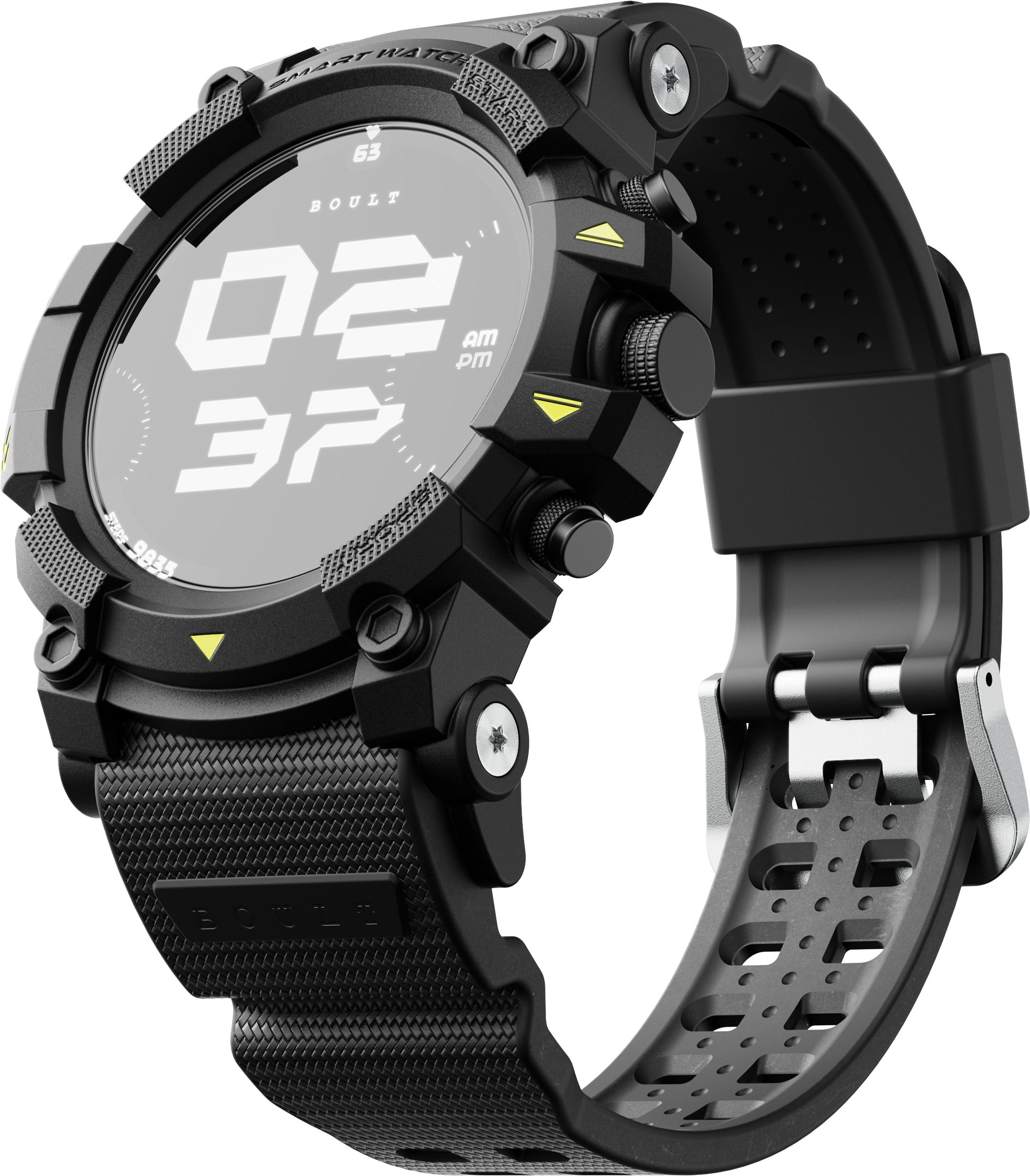 Boult Thrux 1.39''HD Screen, GPS Tracker, Working Crown, BT Calling, 290+ Watch Faces Smartwatch-image-27