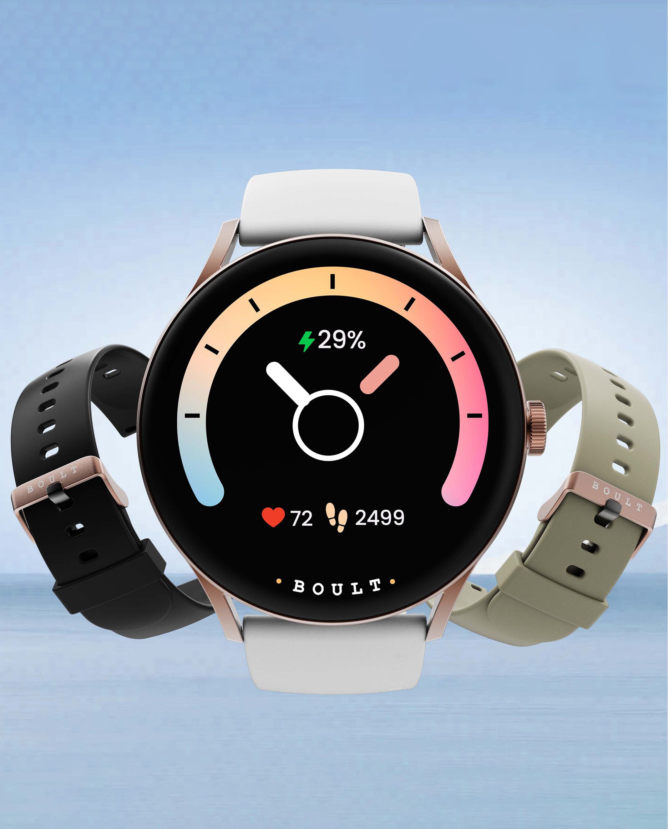 Boult Rover Pro 1.43" AMOLED, BT Calling, 1000Nits Brightness, Free Straps, , Smartwatch-picture-35
