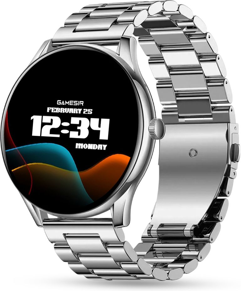 GameSir Stylish Round Dial Smartwatch for Men & Women Bluetooth Calling Fitness Tracker Smartwatch-picture-48