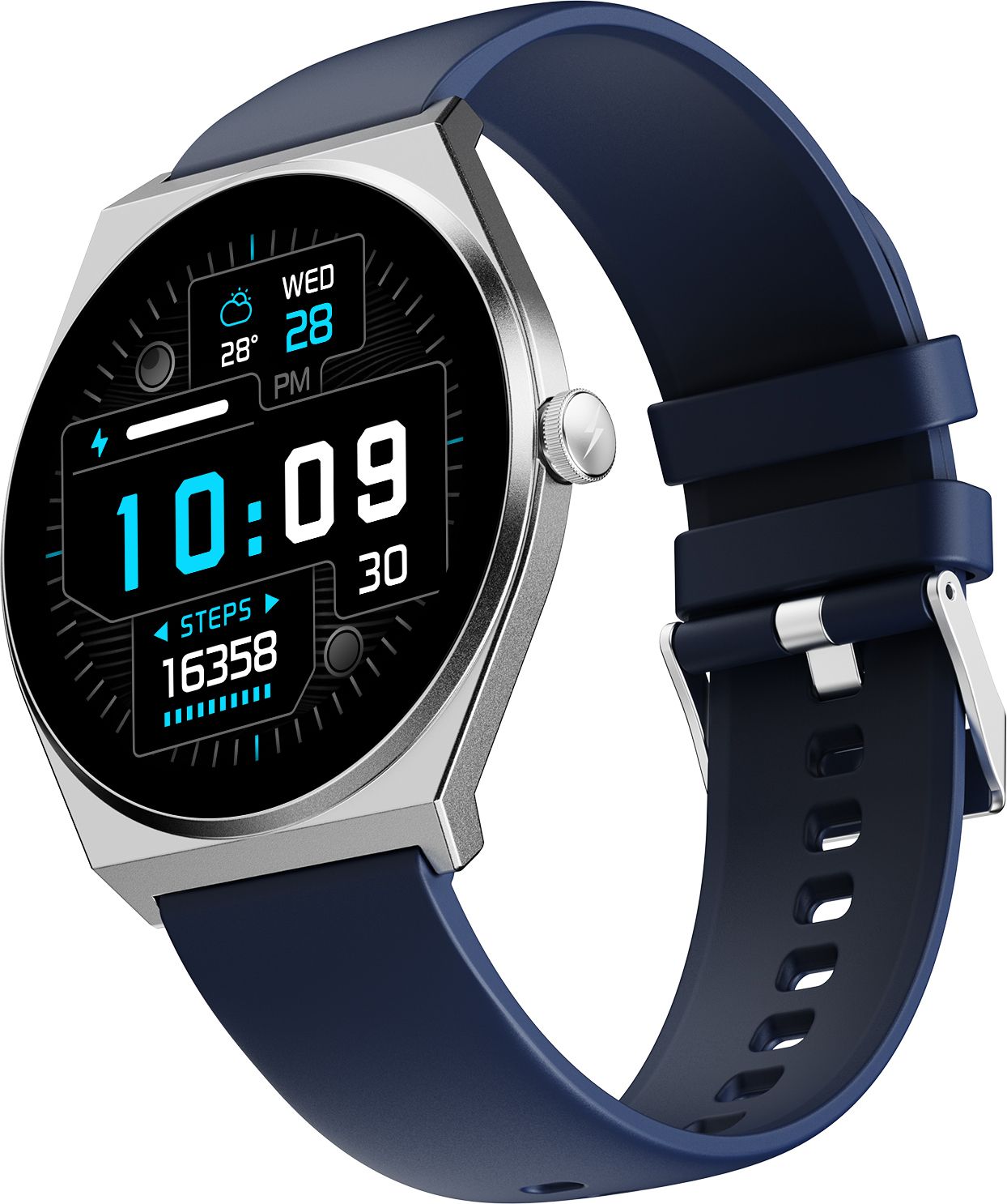 Fire-Boltt Legacy Nova 1.43 inch Ultra Slim AMOLED Wireless Charging Rotating Crown BT Call Smartwatch-picture-12