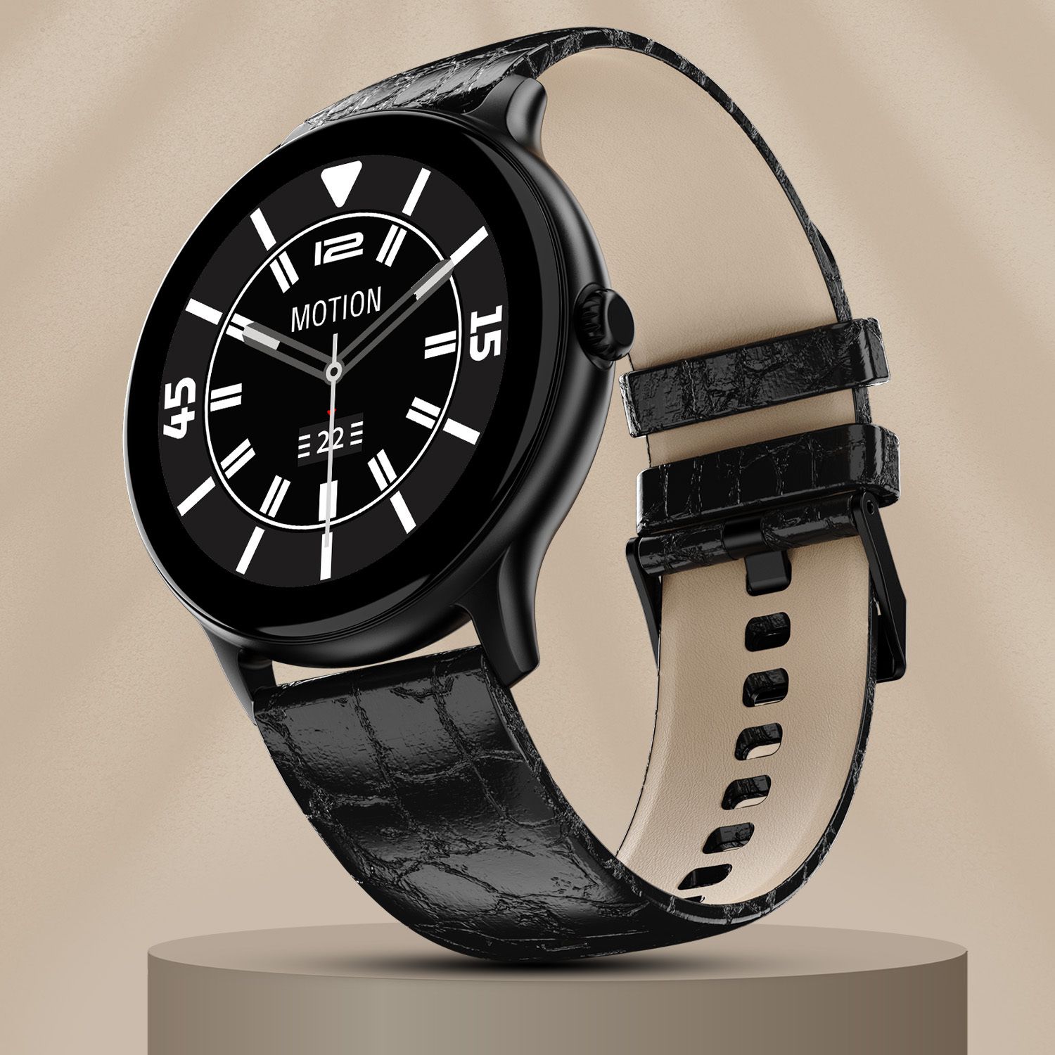 Fire-Boltt Ninja Talk 35.3mm (1.39) Round Bluetooth Calling Metal Body,120 Sports Modes Smartwatch-image-46