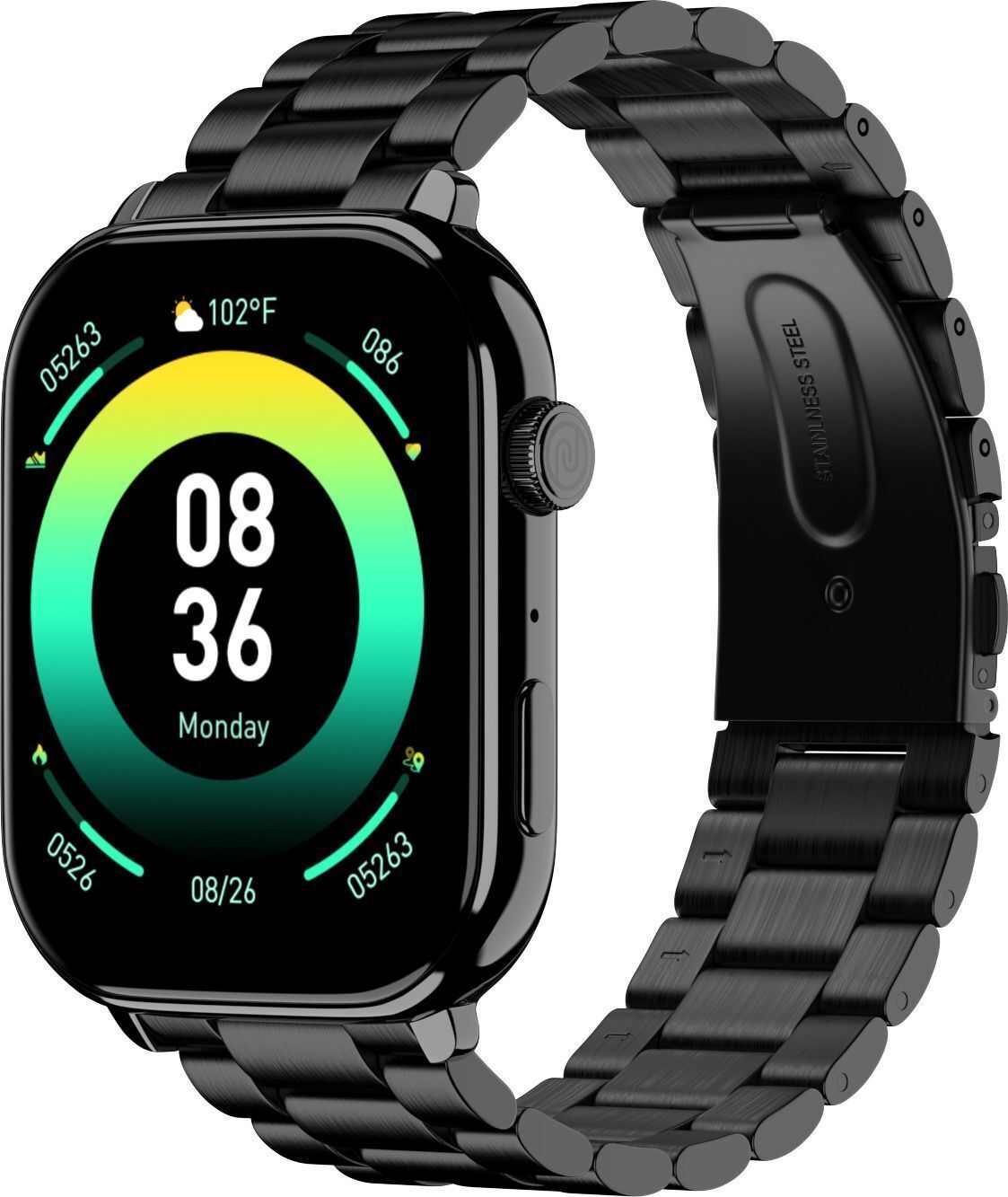 Noise Icon 4 with Stunning 1.96'' AMOLED Display, Metallic Finish, BT Calling Smartwatch-picture-30