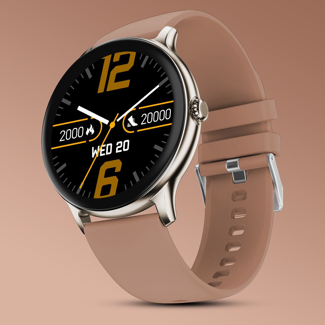 Fire-Boltt Ninja Talk 35.3mm (1.39) Round Bluetooth Calling Metal Body,120 Sports Modes Smartwatch-image-37