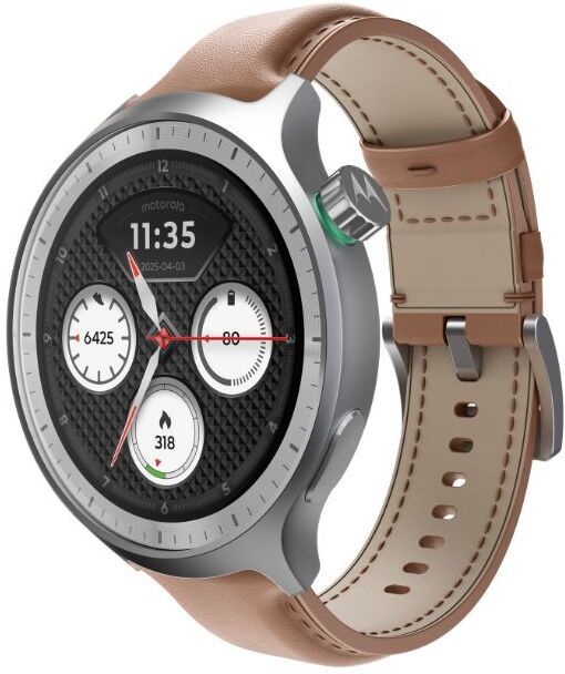 MOTOROLA Moto Watch 1.4" OLED, AOD, Dual band GPS, Powered by Polar, Android only Smartwatch-picture-21
