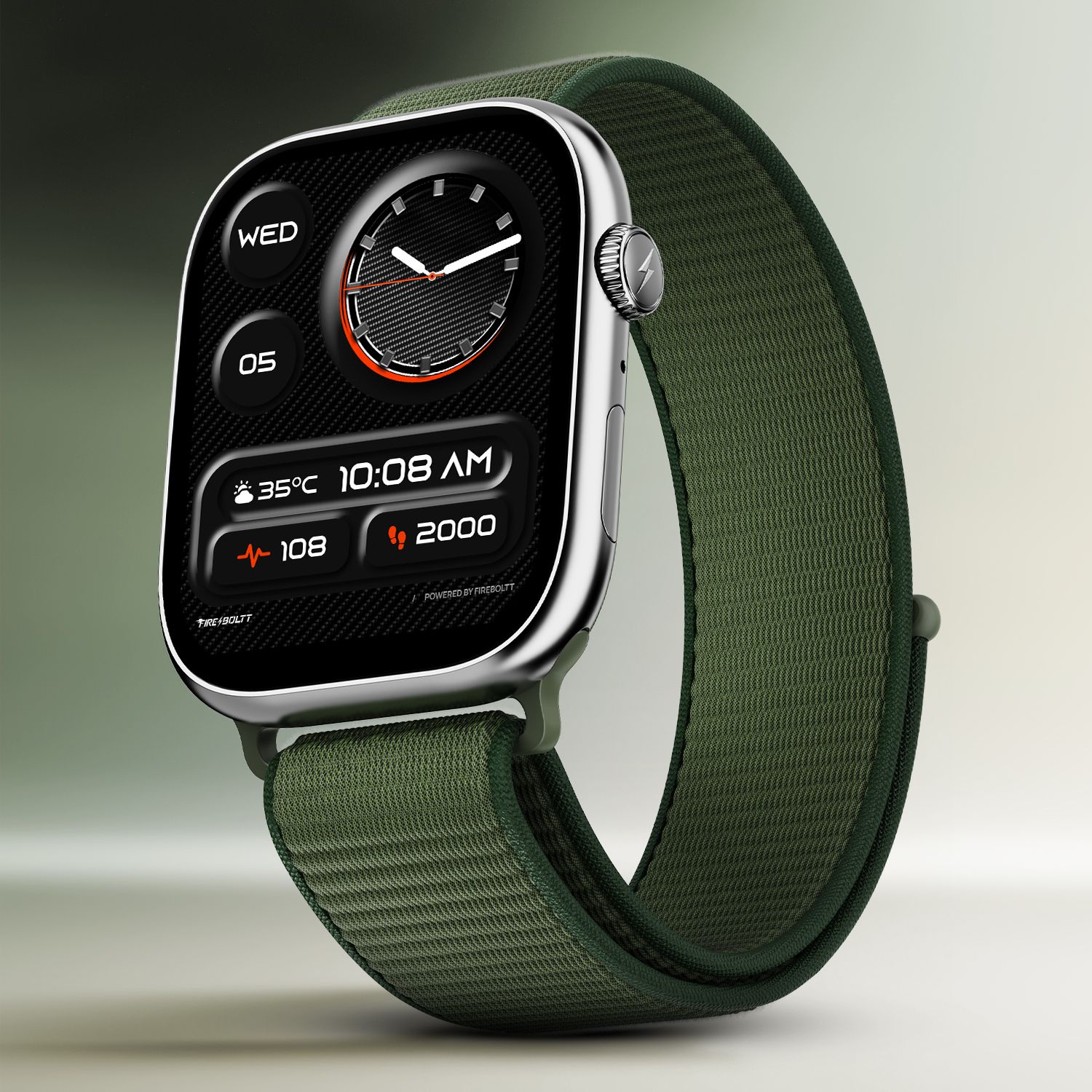 Fire-Boltt Rise X 1.96 Always On Display, Wireless Charging, Rotating Crown, Bluetooth Call Smartwatch-picture-47