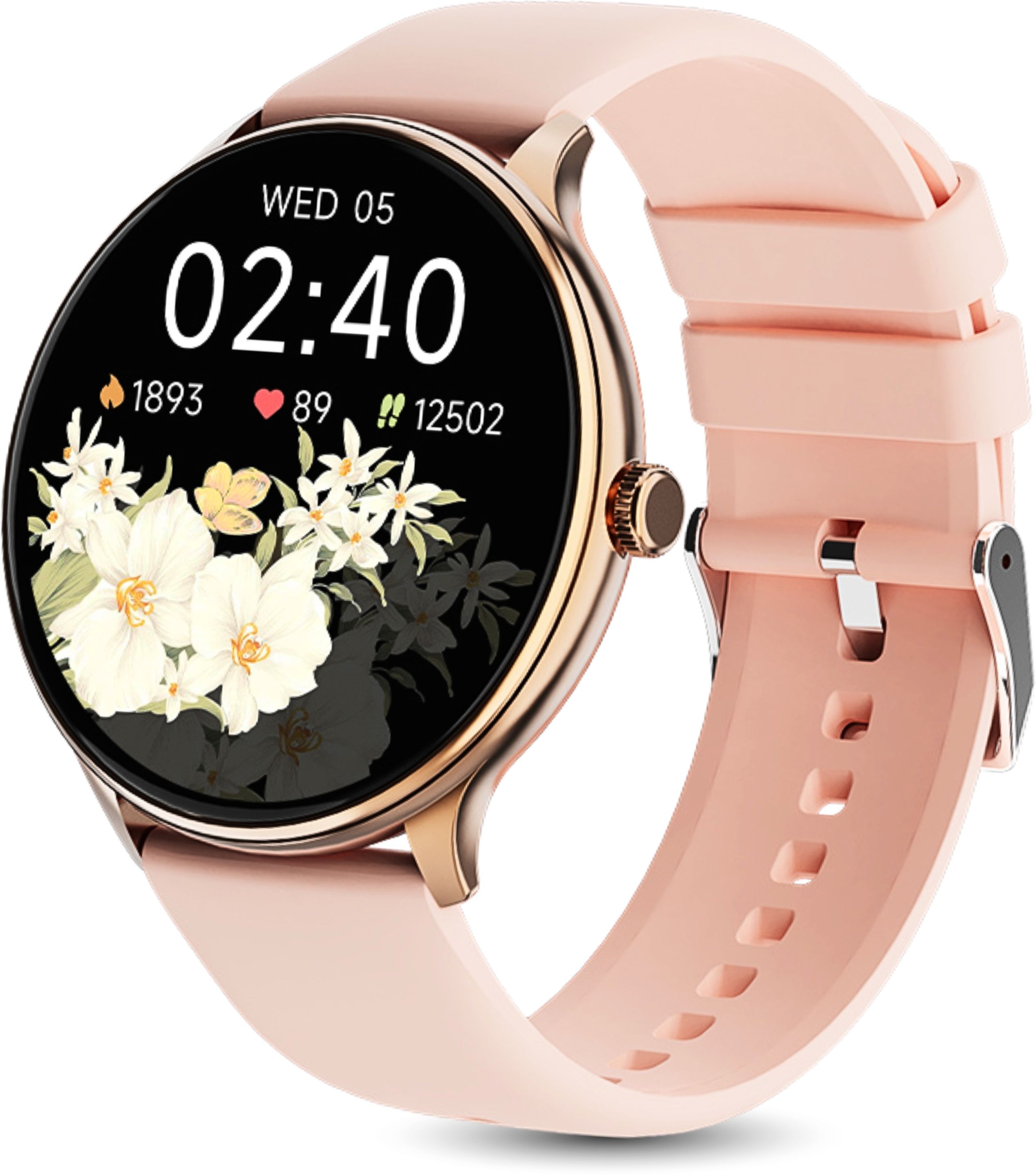 Nervfit New ACTIV Pro 1.39" TrueColor+ LED, BT Calls, Steps, HR, BP, Sleep Tracking Smartwatch-image-39