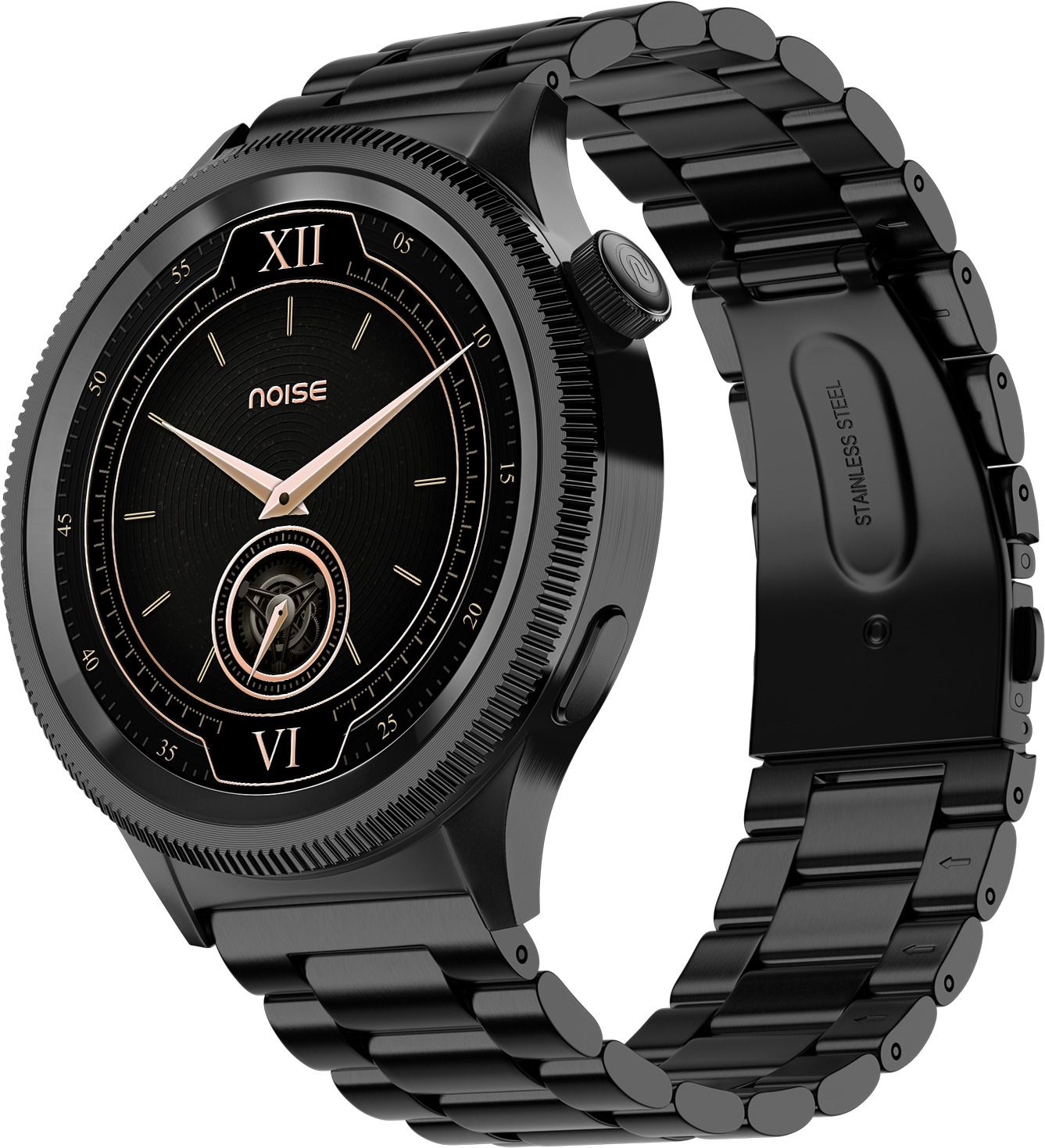 Noise Halo 2 1.43" AMOLED, Rotating Axe-Cut Bezel, Stainless Steel Build, BT Calling Smartwatch-picture-11