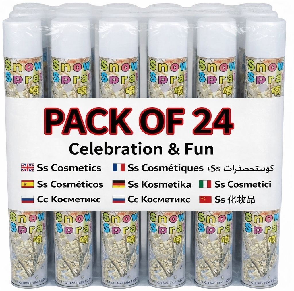 sscosmetics Snow spray Pack of 24 Perfect for Celebration Snow Spray Snow Spray-picture-14