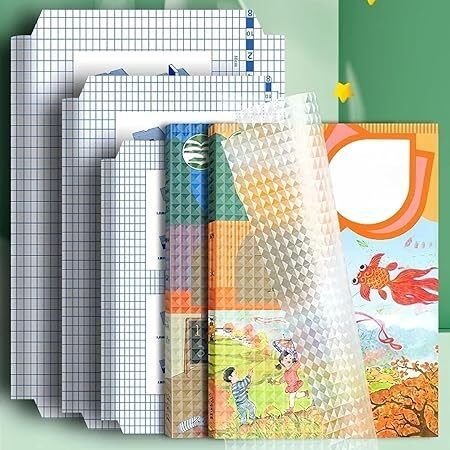 neha Book Cover 30 Pcs, 3 Sizes Waterproof and Sticker School Textbooks, Notebooks Snowboard Binding-picture-18