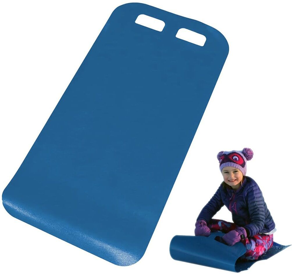 qpets Snow Sled Mat for Kids and Adults 101x44cm with Handle Snowboard-picture-15