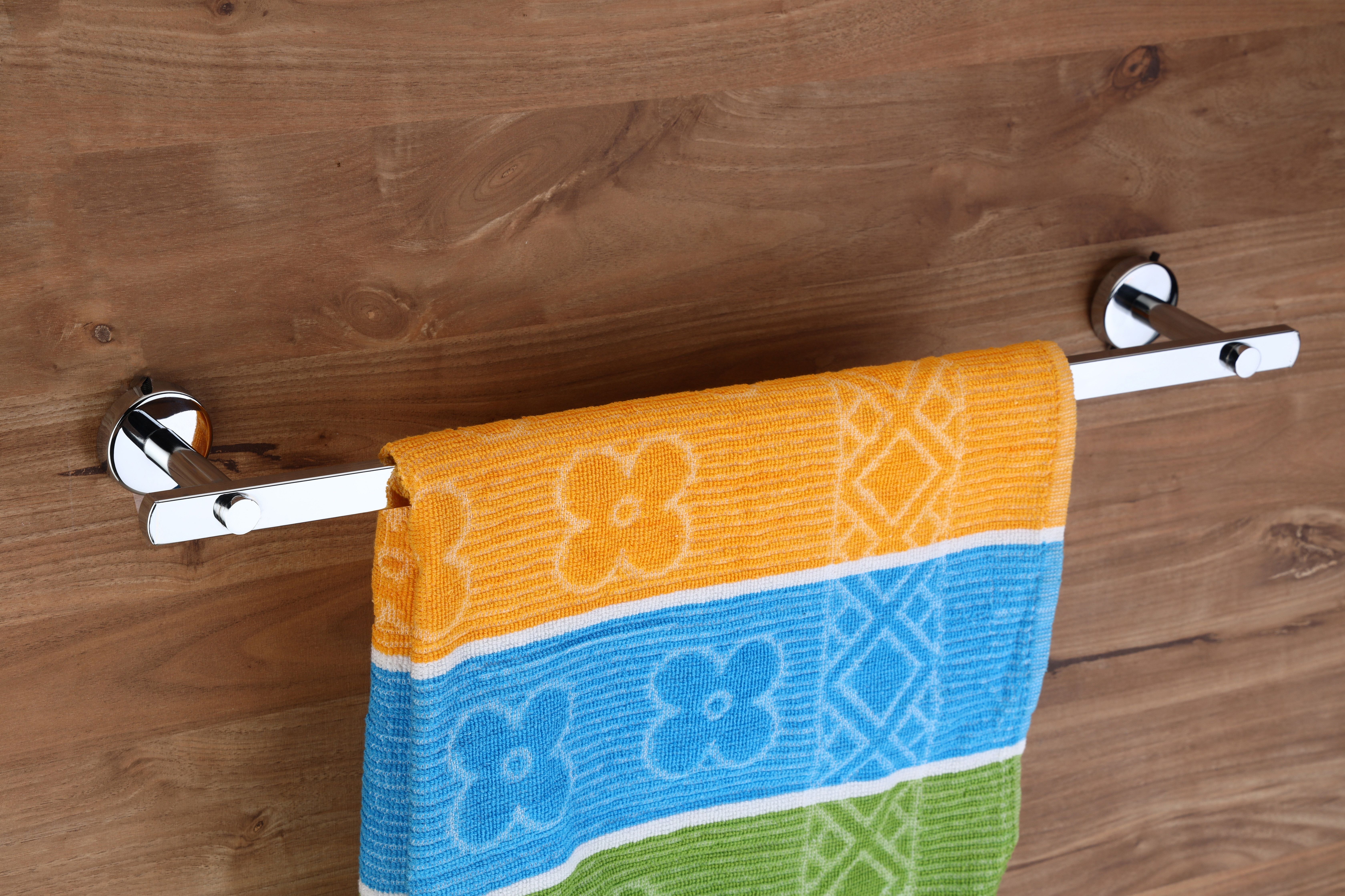 gloxy Wall Mounted Towel Rod 24 inch |Towel Bar for Bathroom Stainless Steel Toilet Paper Holder-picture-19