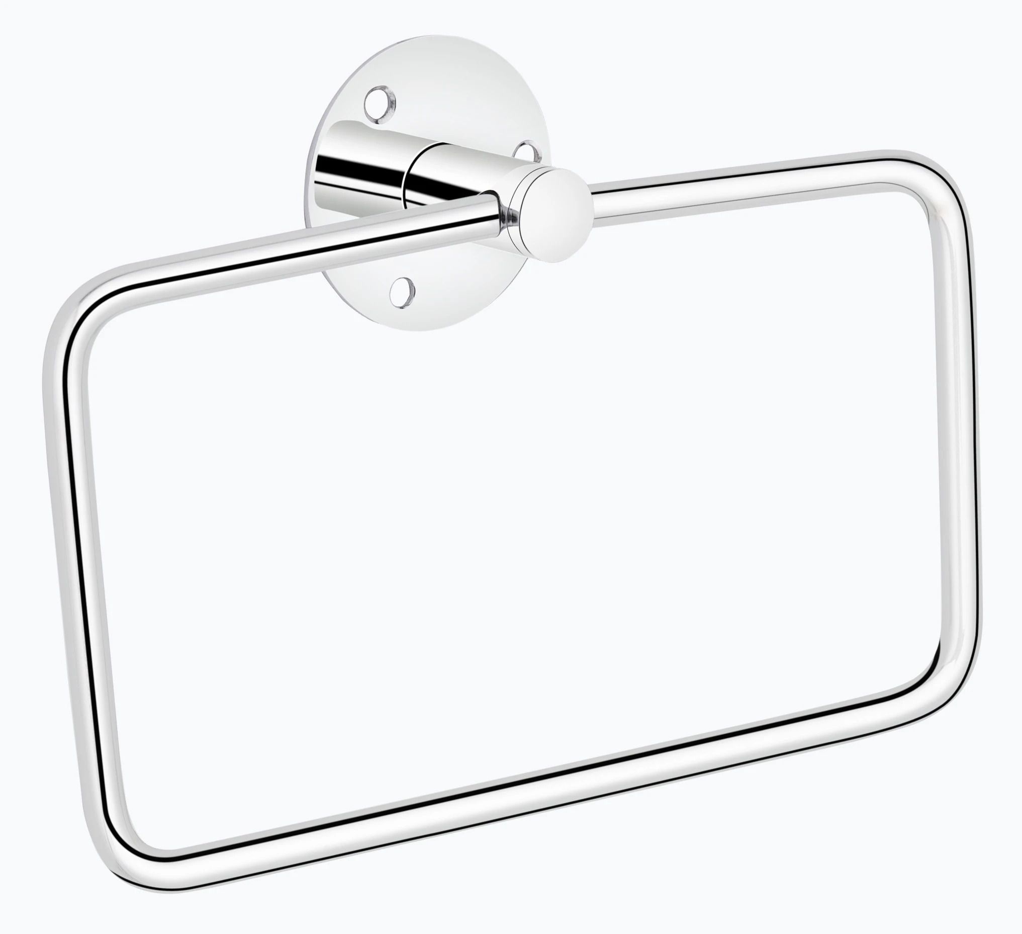gloxy Towel/Napkin Ring | Wall Mounted Chrome Finish Towel Hanger for Bathroom Stainless Steel Toilet Paper Holder-picture-22