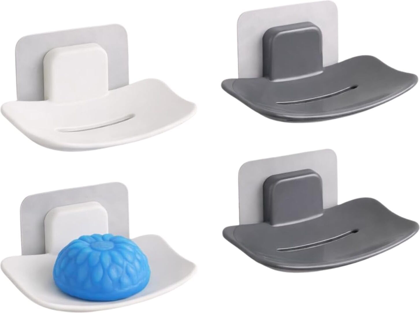Soap holder for Bathroom - Self Adhesive-image-34